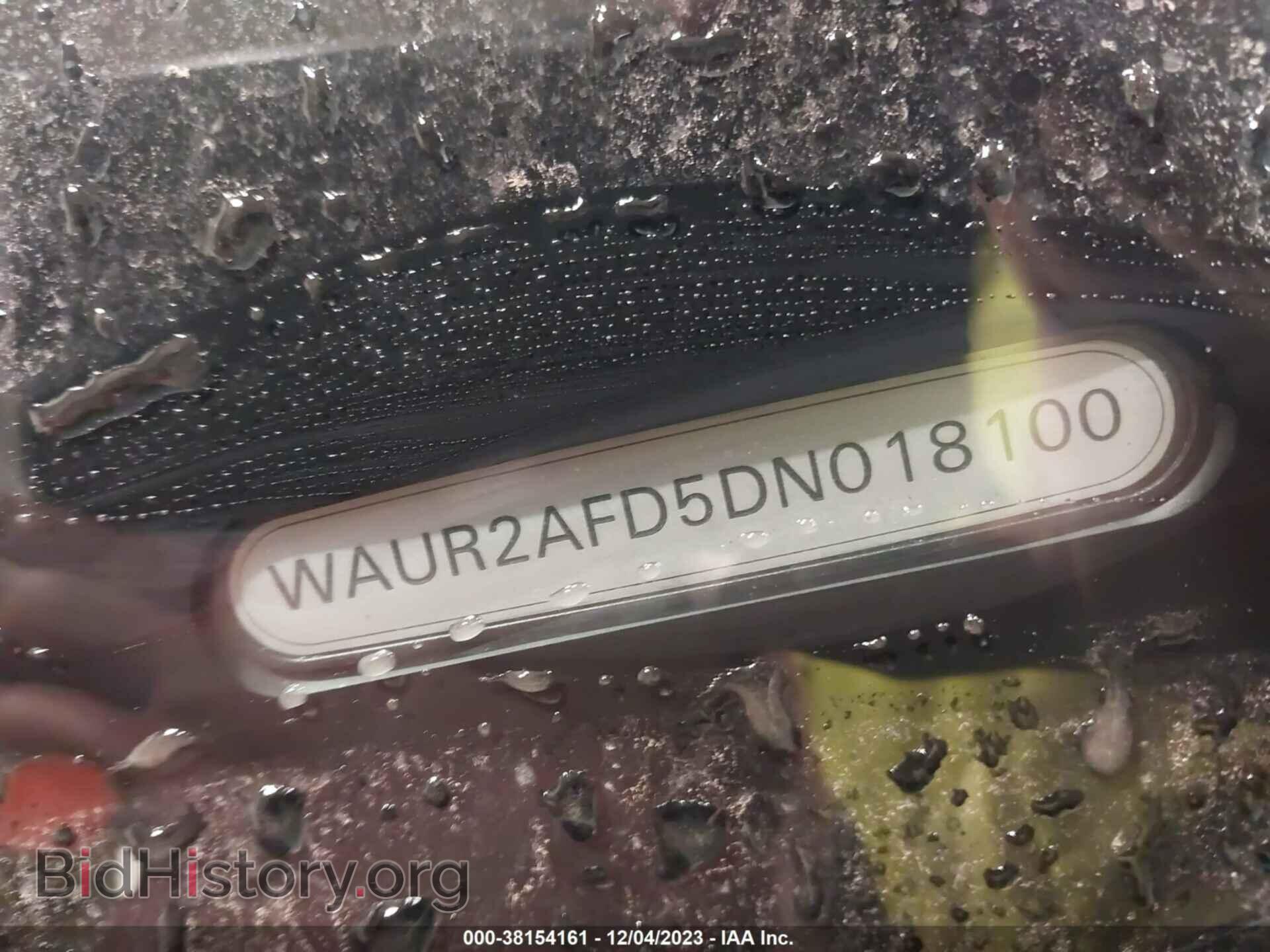 2013 AUDI A8 L - VIN: WAUR2AFD5DN018100 - Фото 9