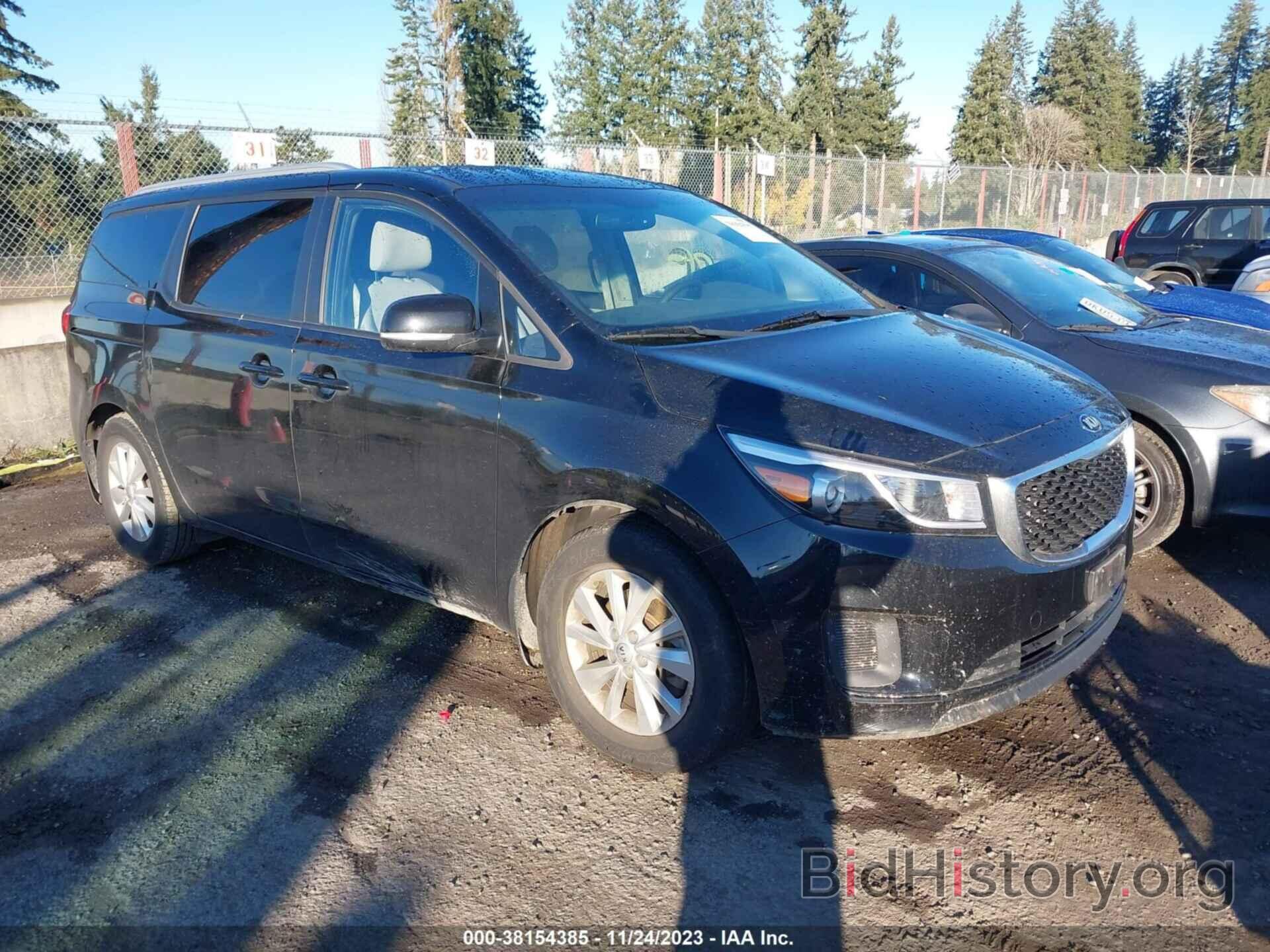 Photo KNDMB5C1XG6203773 - KIA SEDONA 2016