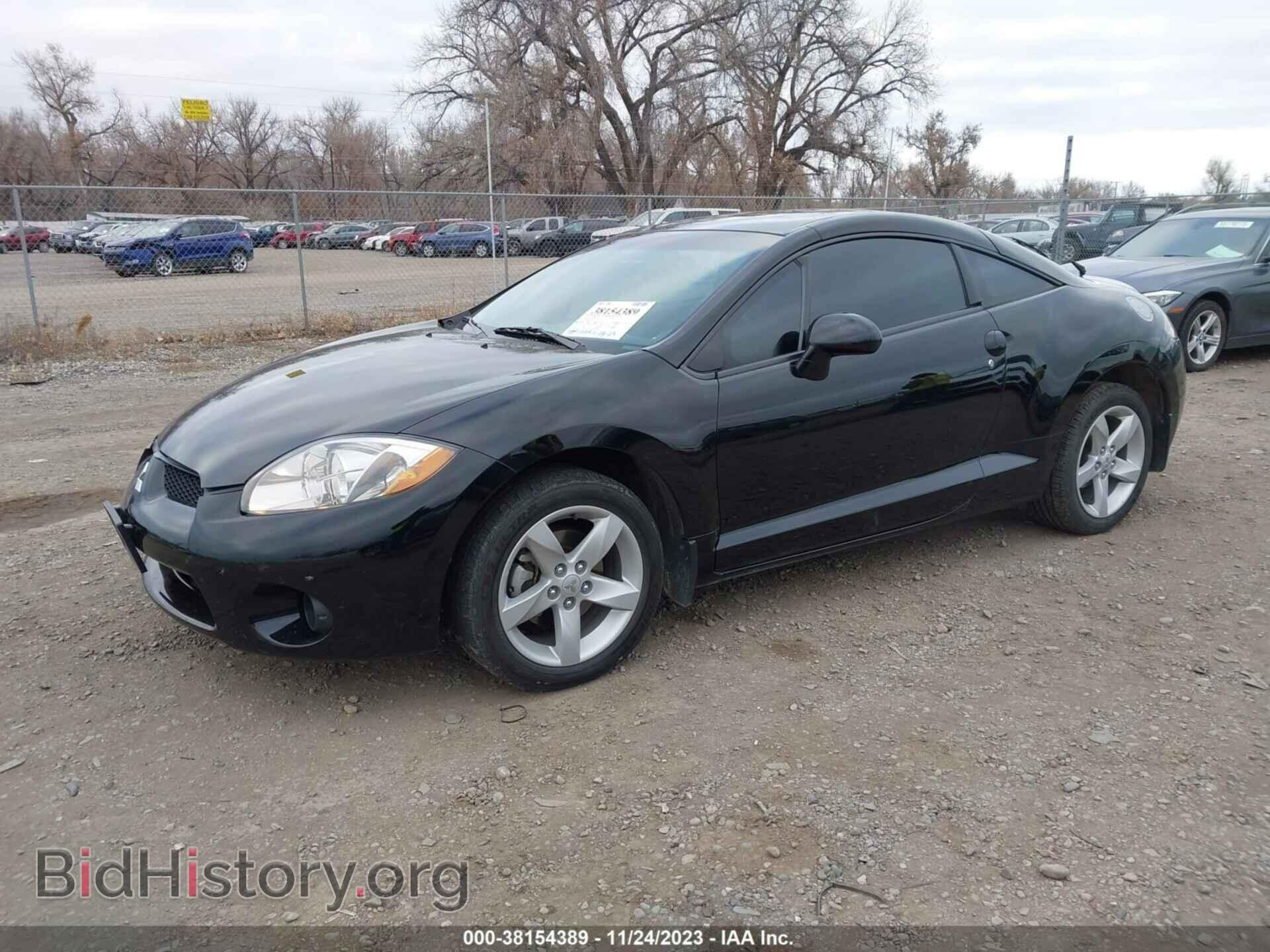 2007 MITSUBISHI ECLIPSE - VIN: 4A3AK24F47E009318 - Фото 2