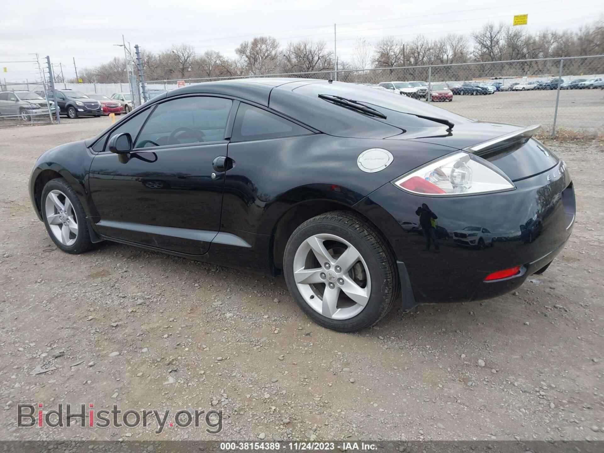 2007 MITSUBISHI ECLIPSE - VIN: 4A3AK24F47E009318 - Фото 3