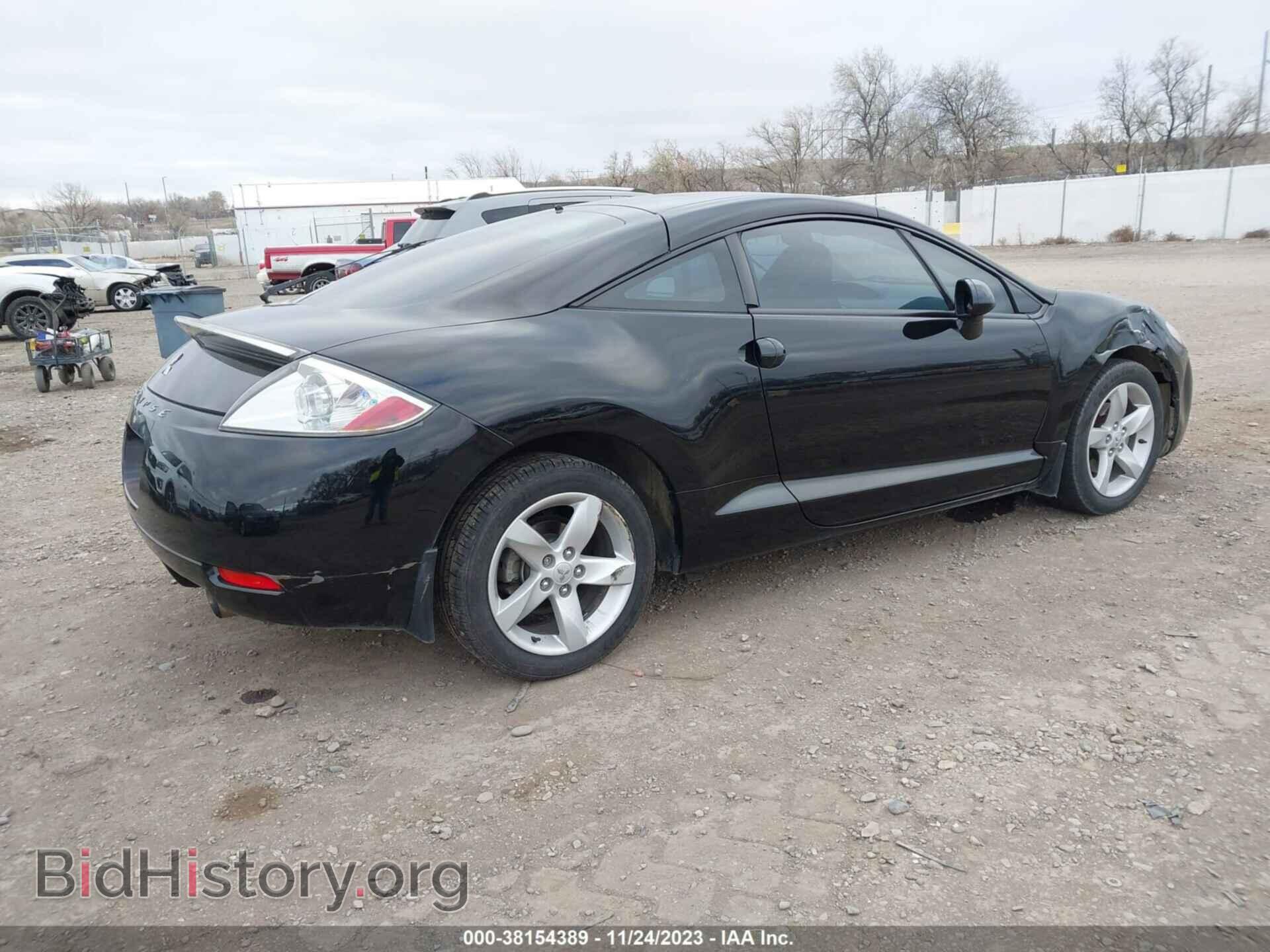 2007 MITSUBISHI ECLIPSE - VIN: 4A3AK24F47E009318 - Фото 4