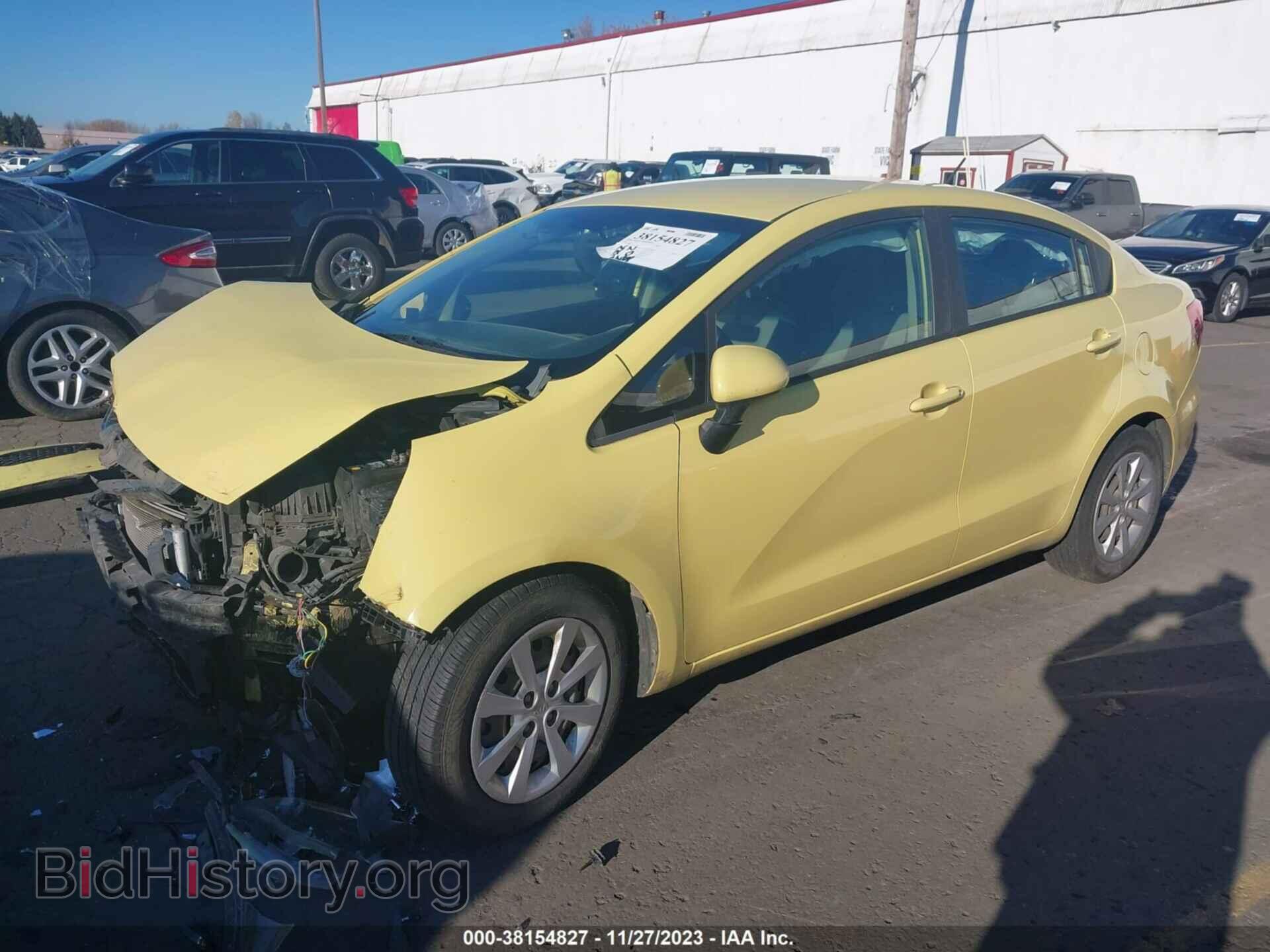 2016 KIA RIO - VIN: KNADM4A39G6667322 - Фото 2