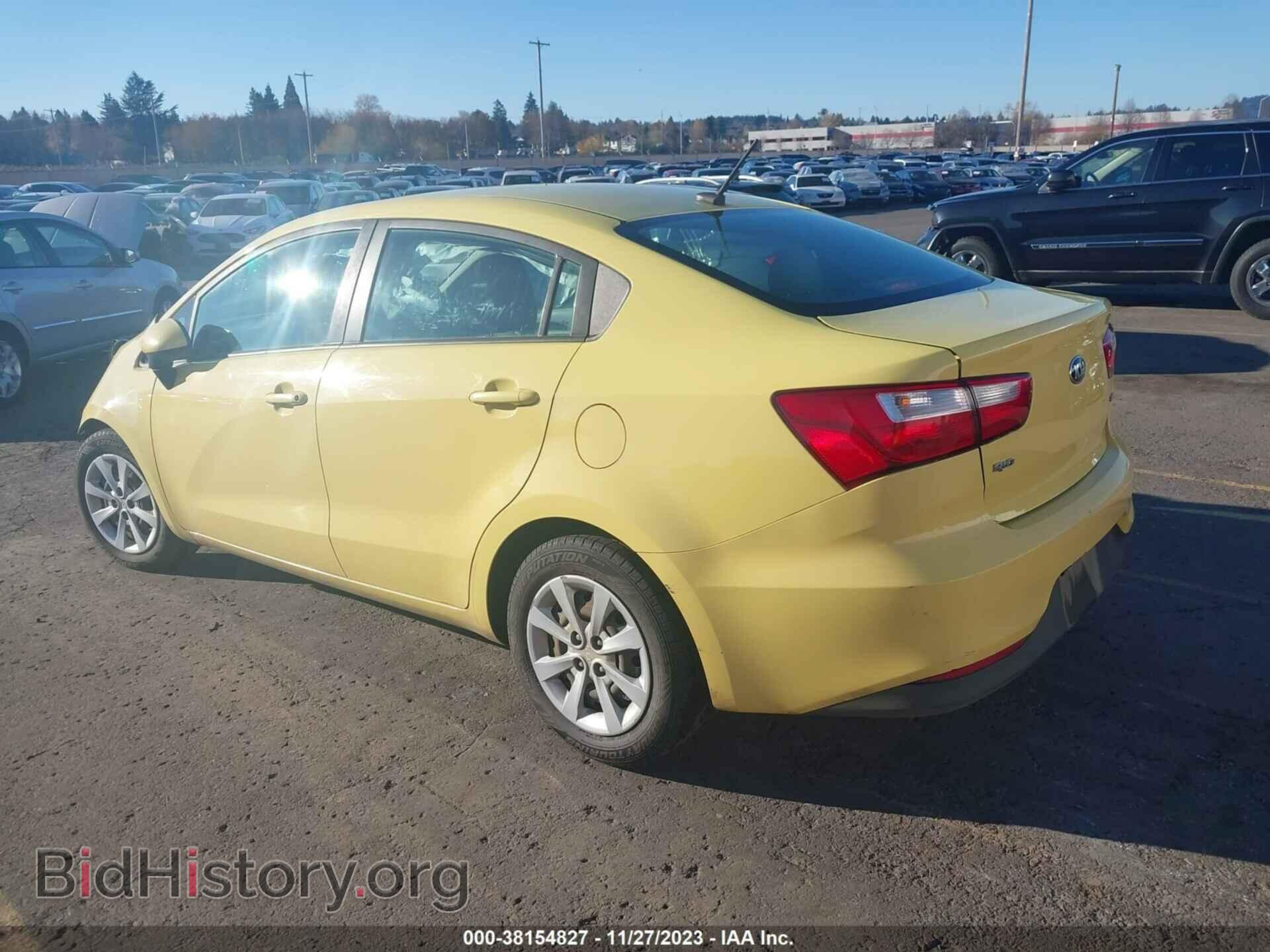 2016 KIA RIO - VIN: KNADM4A39G6667322 - Фото 3