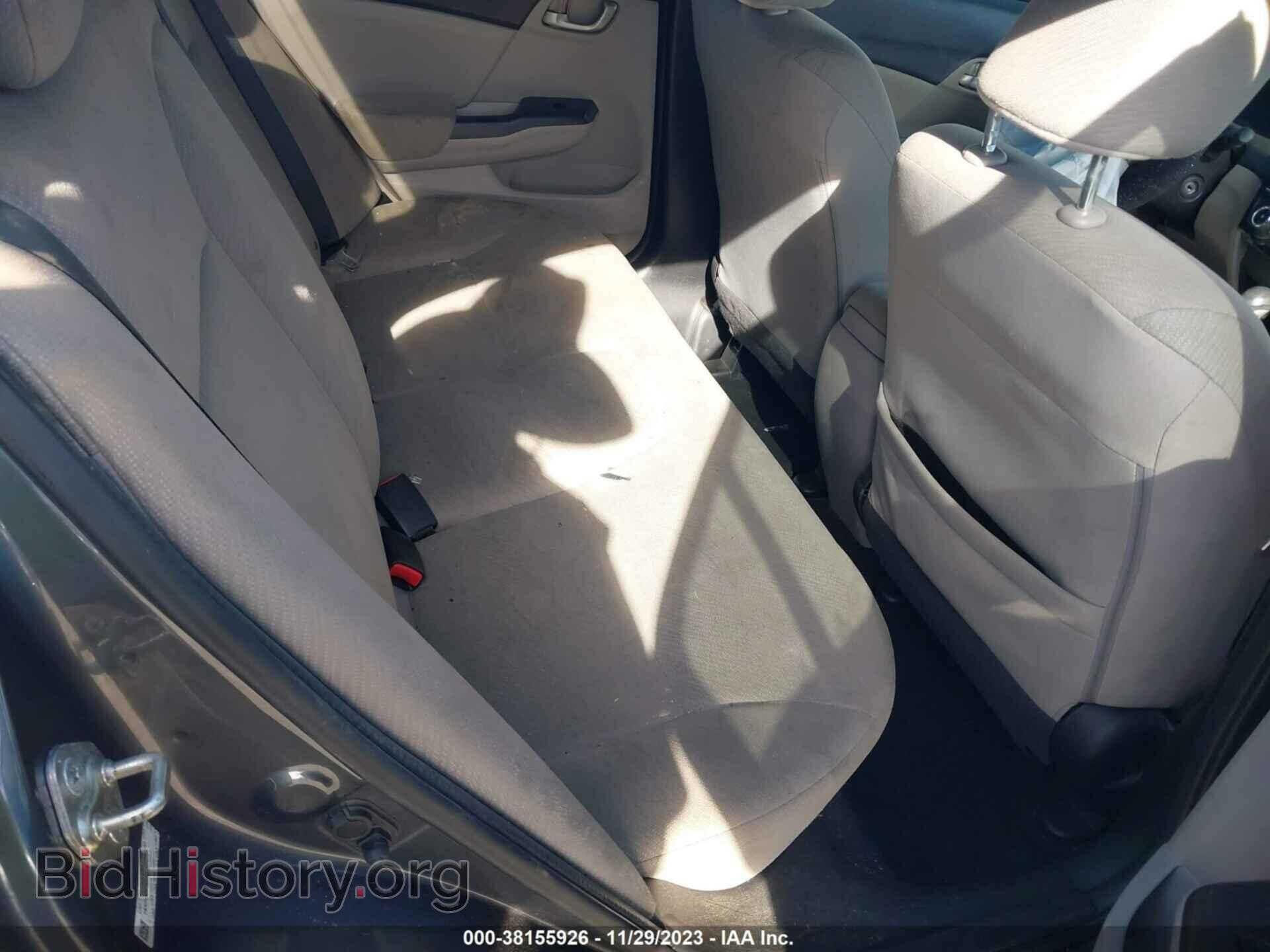 2013 HONDA CIVIC - VIN: 19XFB2F50DE003691 - Фото 8