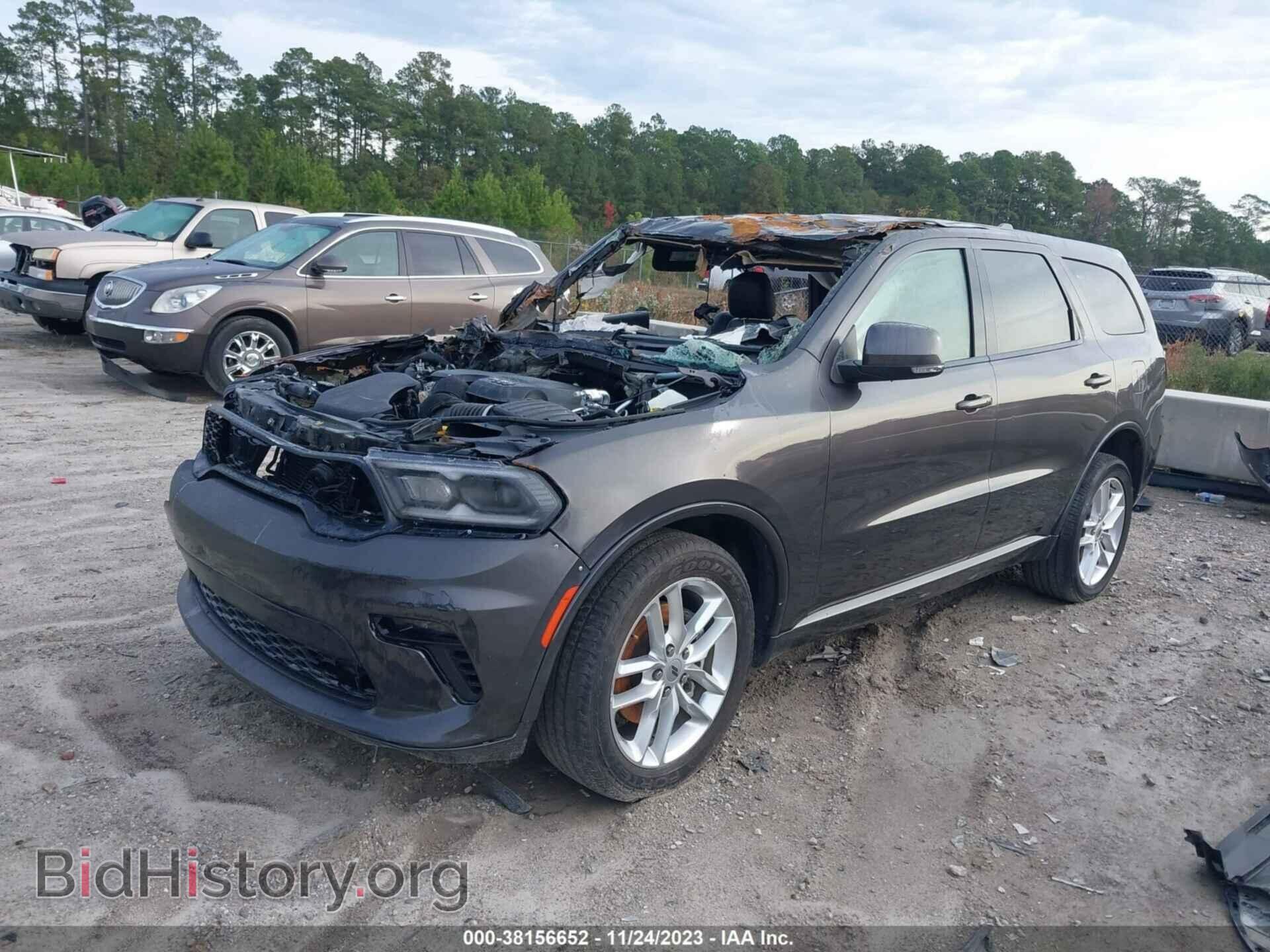 2021 DODGE DURANGO - VIN: 1C4RDJDG3MC661860 - Фото 2