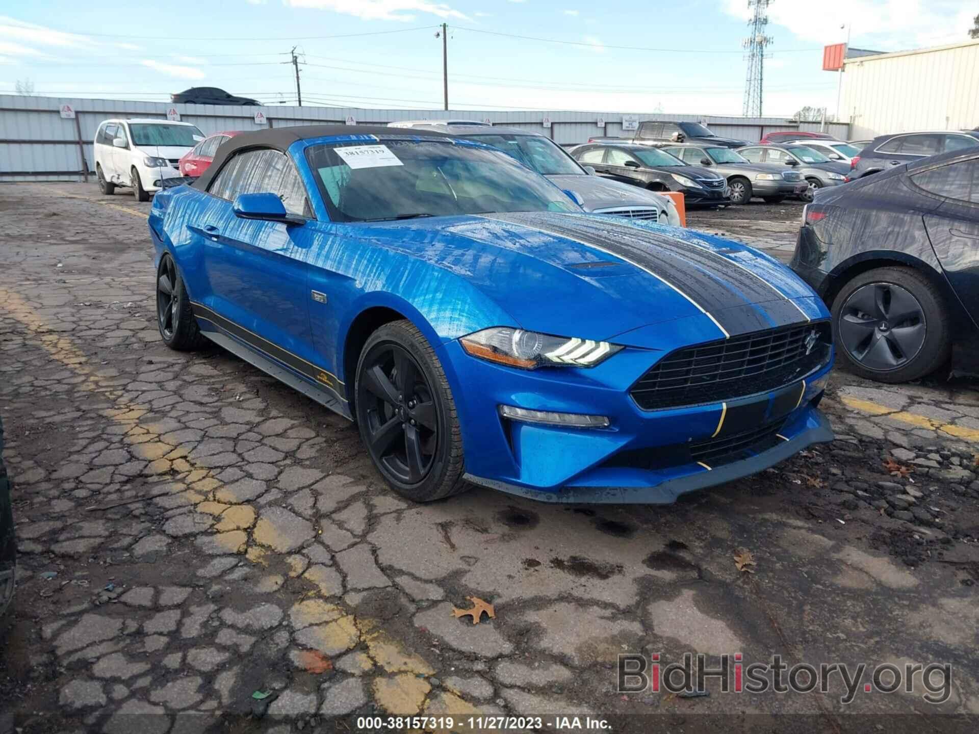 Photo 1FATP8UD2M5135628 - FORD MUSTANG 2021
