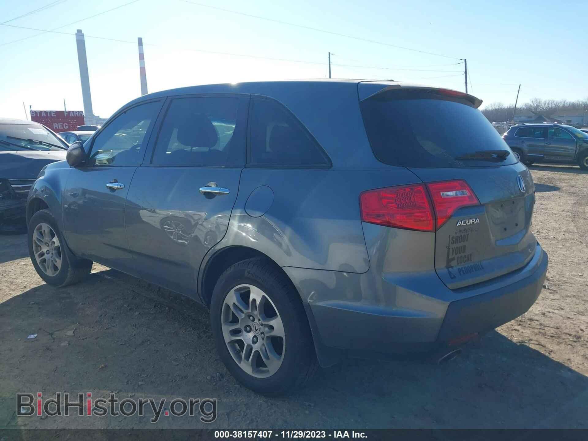 2009 ACURA MDX - VIN: 2HNYD28289H511791 - Фото 3