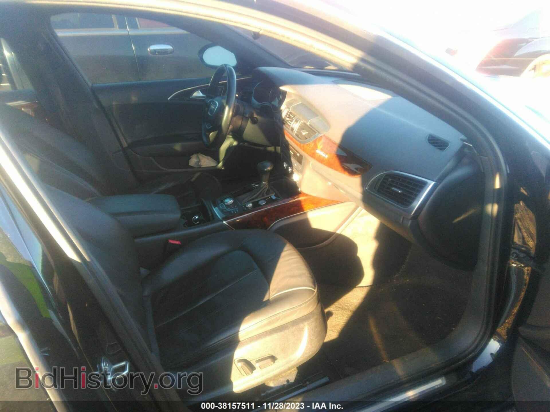 2013 AUDI A6 - VIN: WAUGFAFC8DN153378 - Фото 5