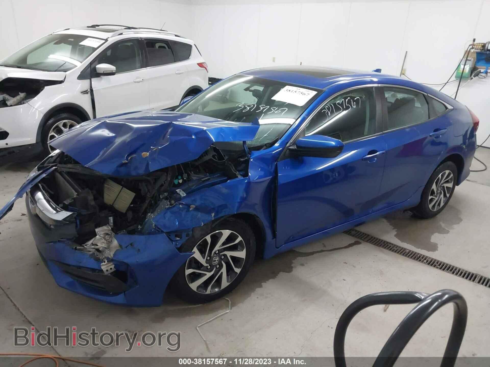 2017 HONDA CIVIC - VIN: 19XFC2F76HE008477 - Фото 2