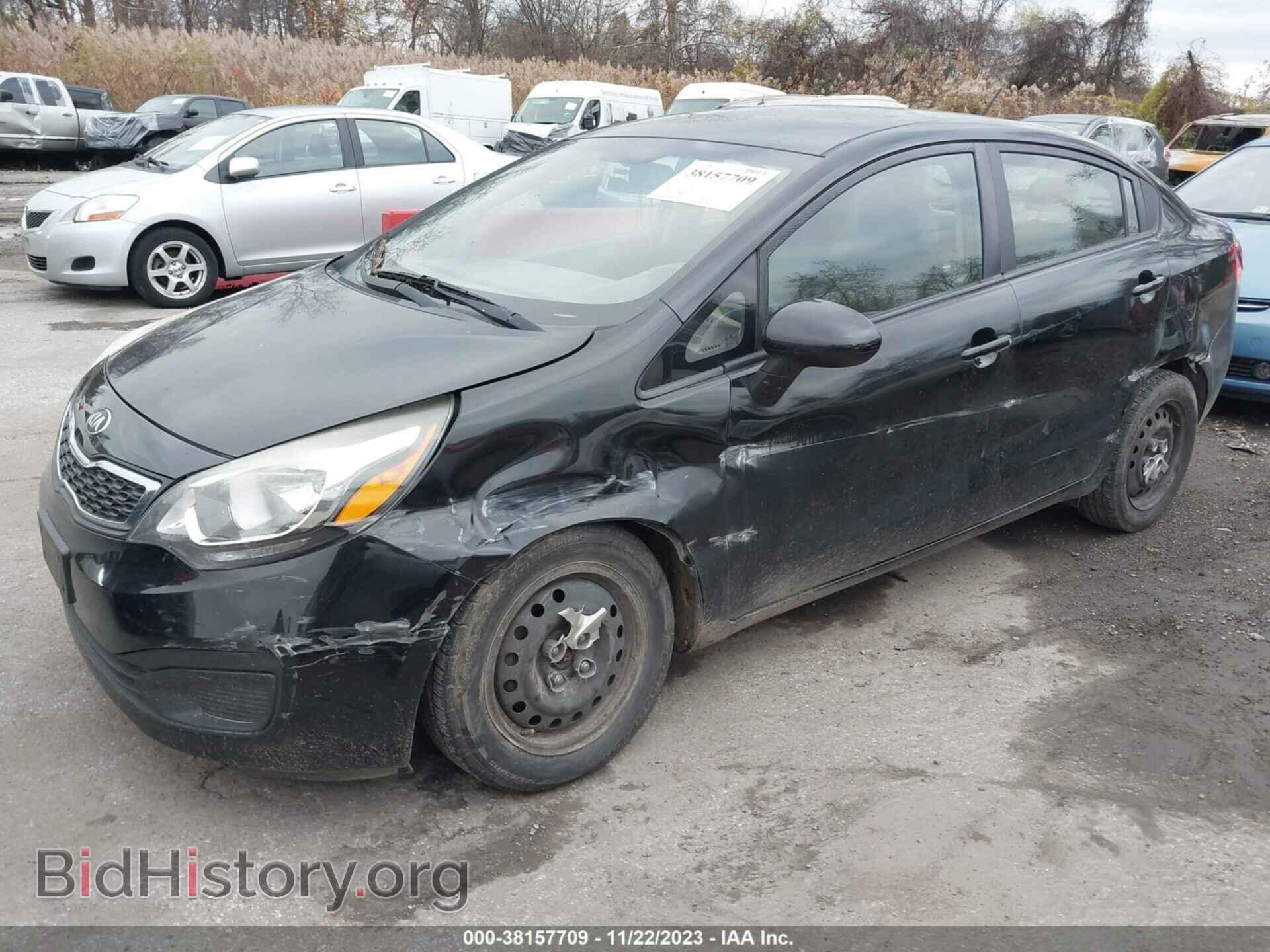 2014 KIA RIO - VIN: KNADN4A39E6419811 - Фото 2