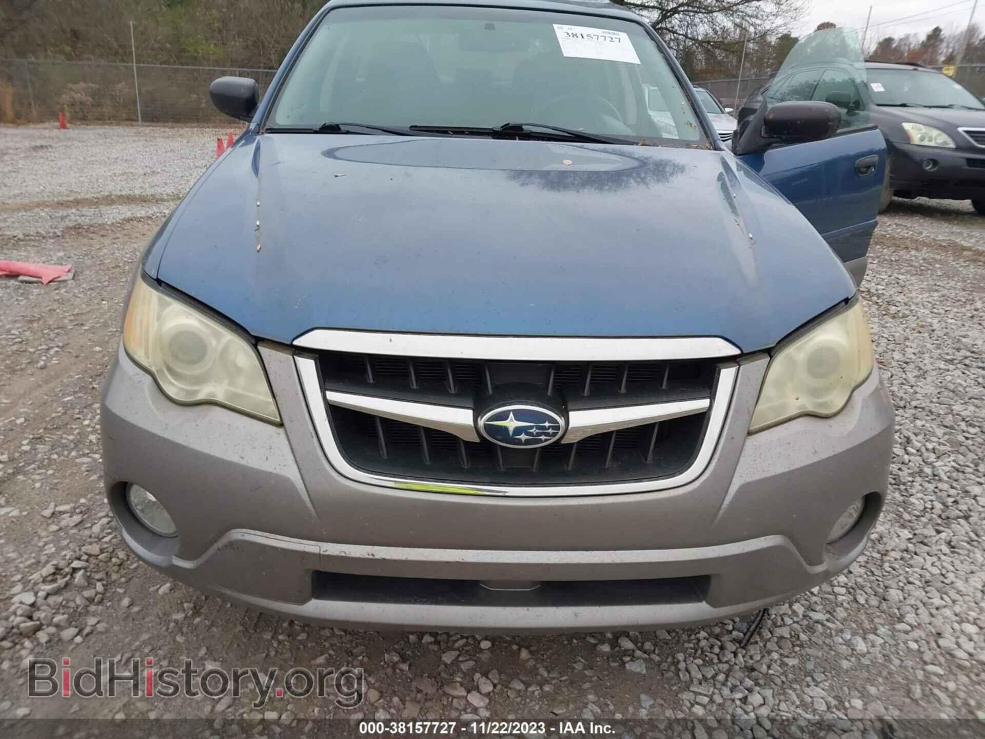 2008 SUBARU OUTBACK - VIN: 4S4BP61C287312836 - Фото 6