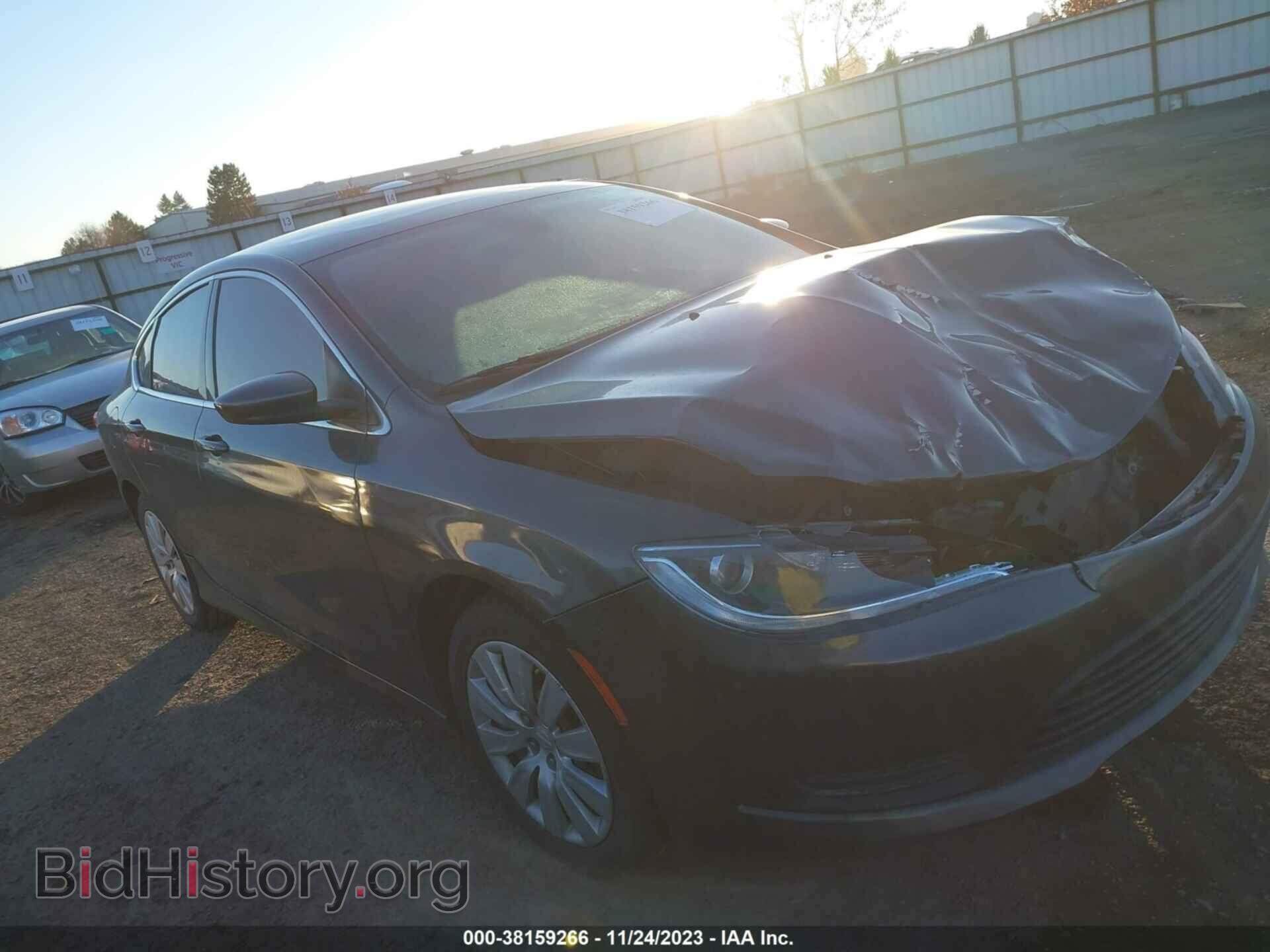 Фотография 1C3CCCFB4GN130962 - CHRYSLER 200 2016