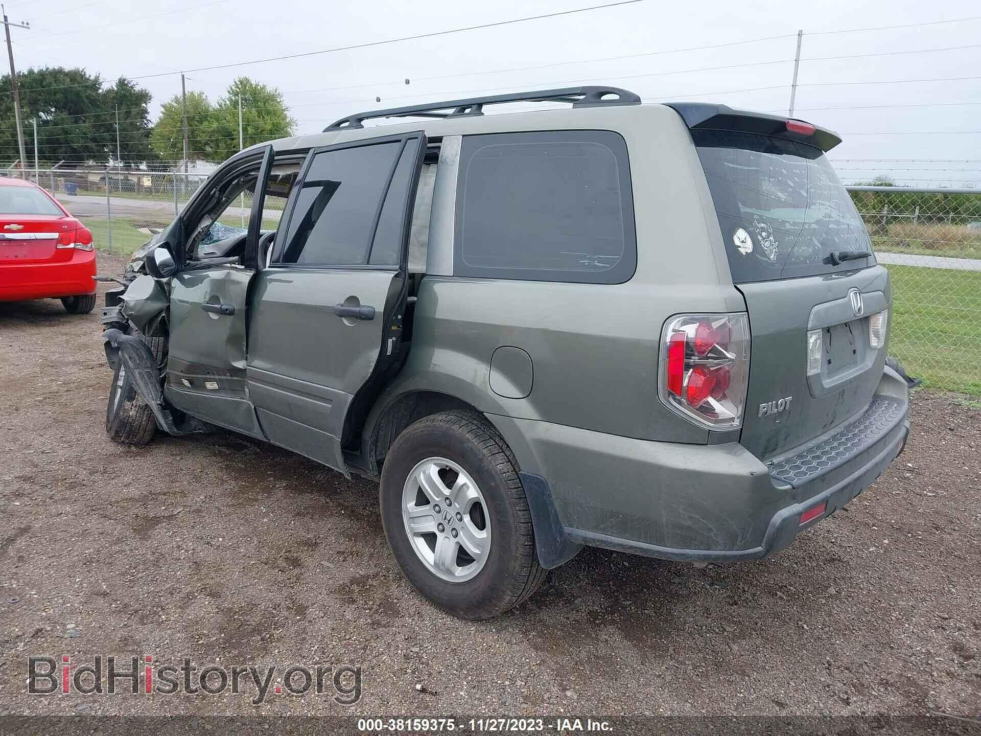 2007 HONDA PILOT - VIN: 5FNYF28167B035292 - Фото 3