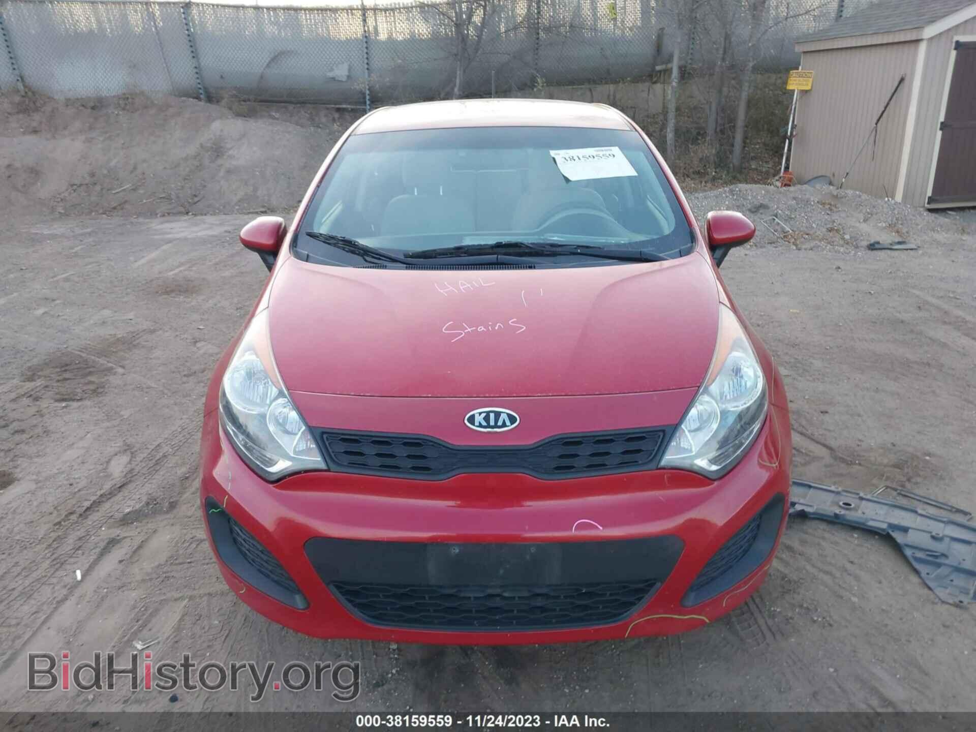 2012 KIA RIO5 - VIN: KNADM5A3XC6095418 - Фото 6