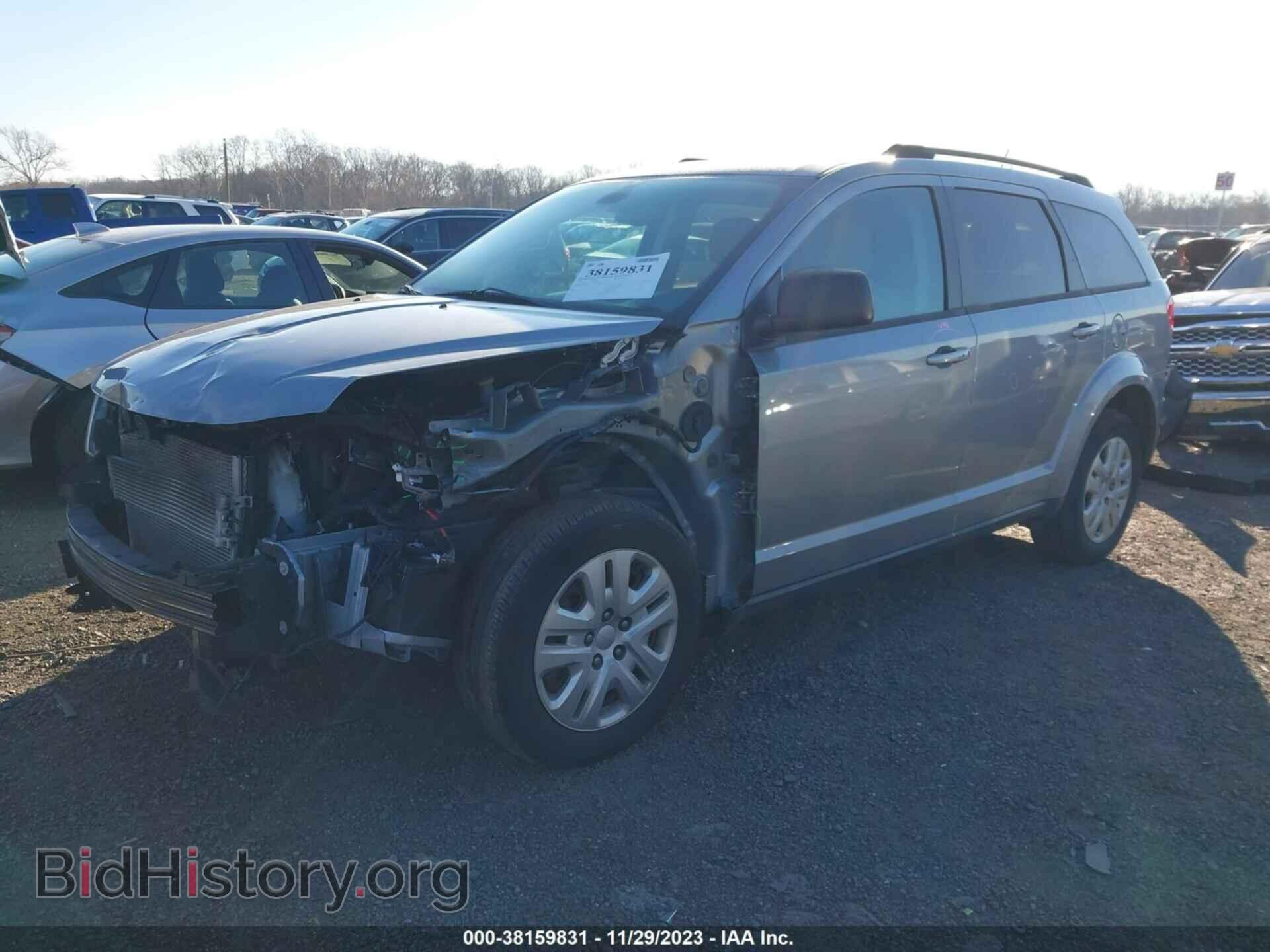 2018 DODGE JOURNEY - VIN: 3C4PDCAB0JT383463 - Фото 2
