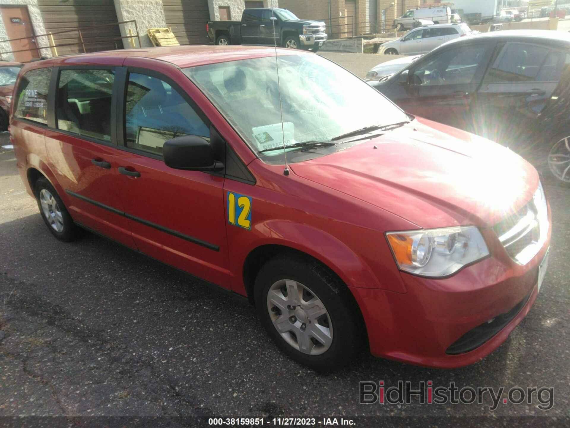 Photo 2C4RDGBG6DR542505 - DODGE GRAND CARAVAN 2013