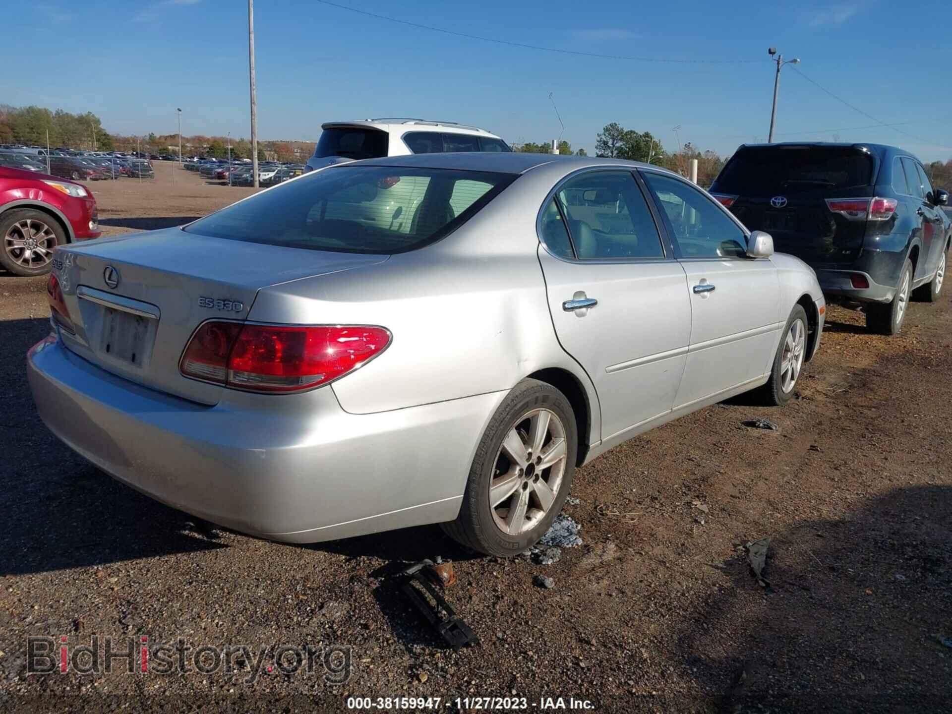 2006 LEXUS ES 330 - VIN: JTHBA30G165171385 - Фото 4