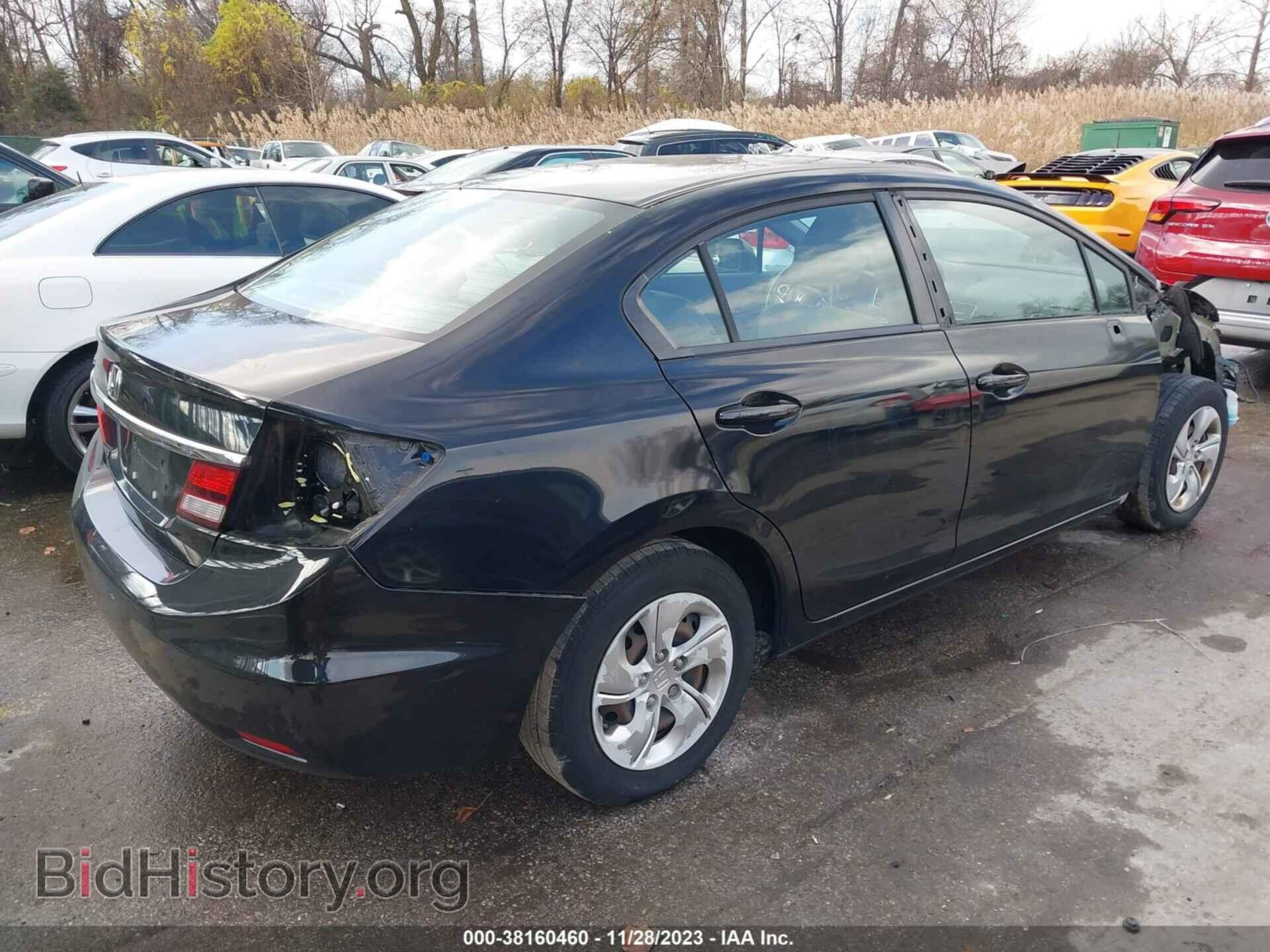 2013 HONDA CIVIC - VIN: 2HGFB2F55DH591027 - Фото 4