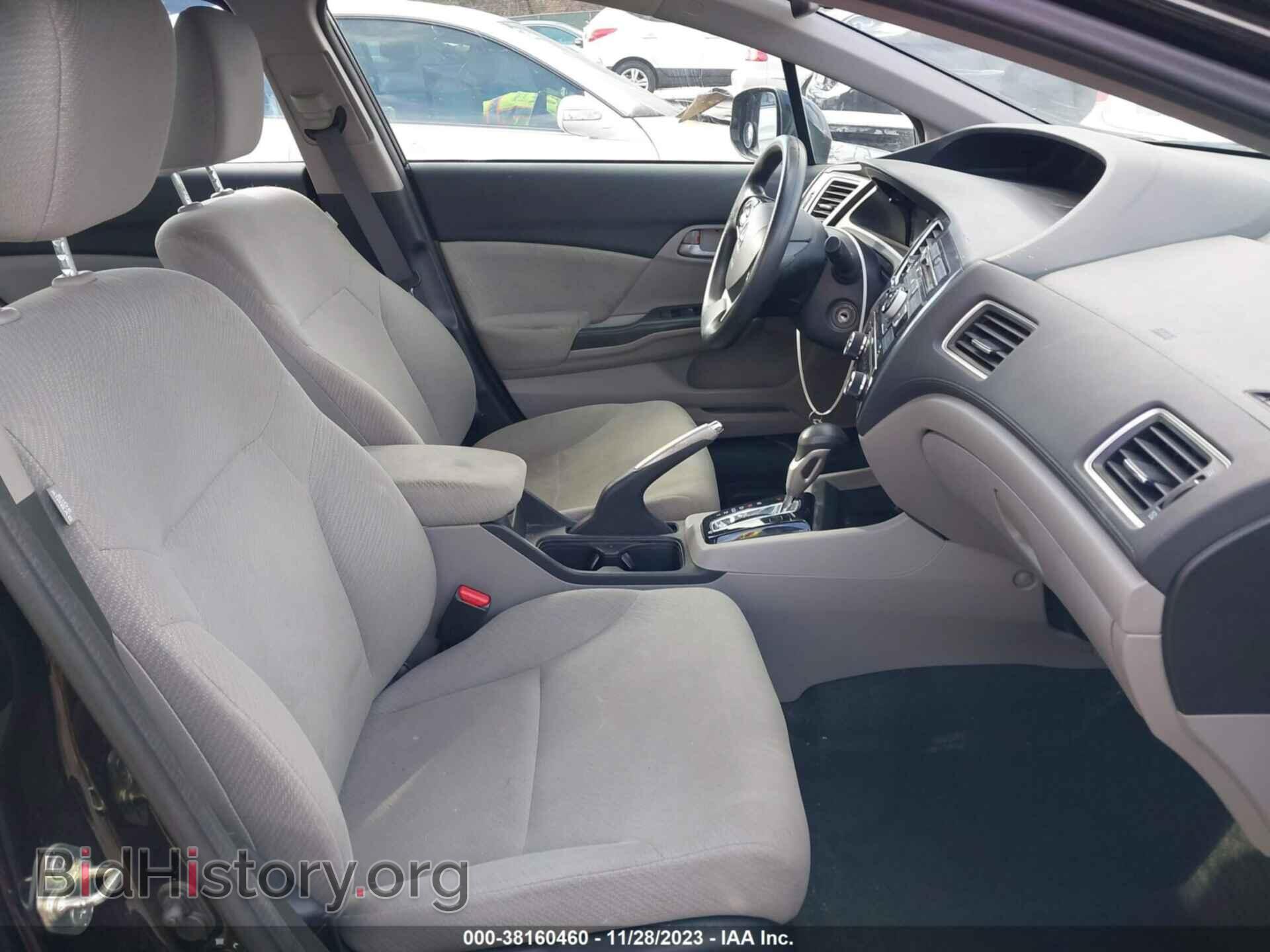 2013 HONDA CIVIC - VIN: 2HGFB2F55DH591027 - Фото 5
