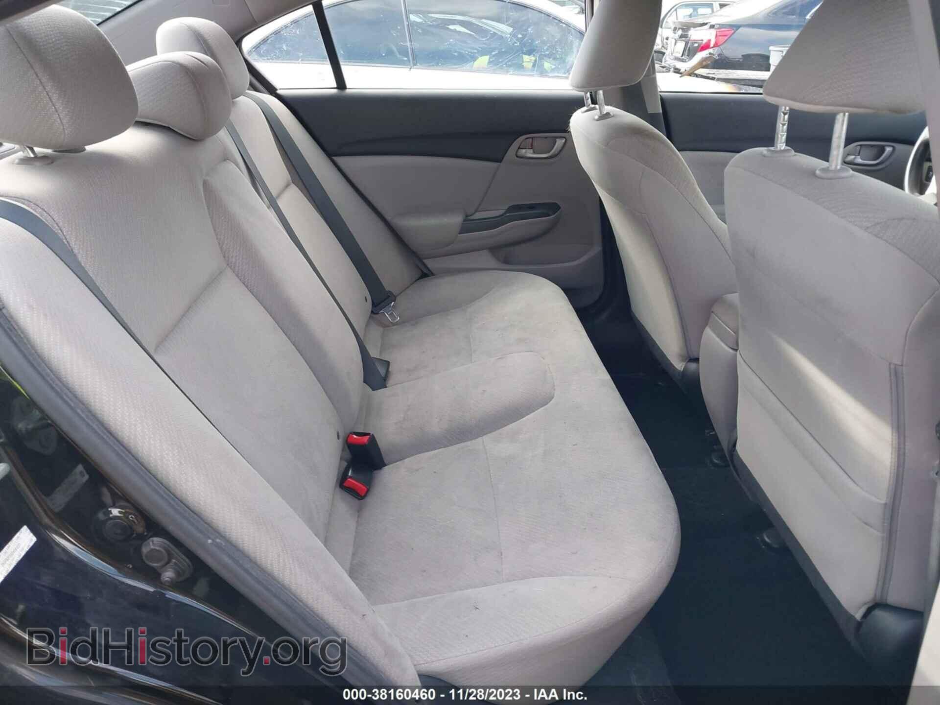 2013 HONDA CIVIC - VIN: 2HGFB2F55DH591027 - Фото 8