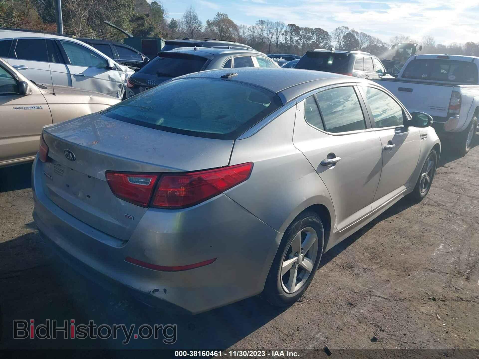 2015 KIA OPTIMA - VIN: KNAGM4A70F5553956 - Photo 4