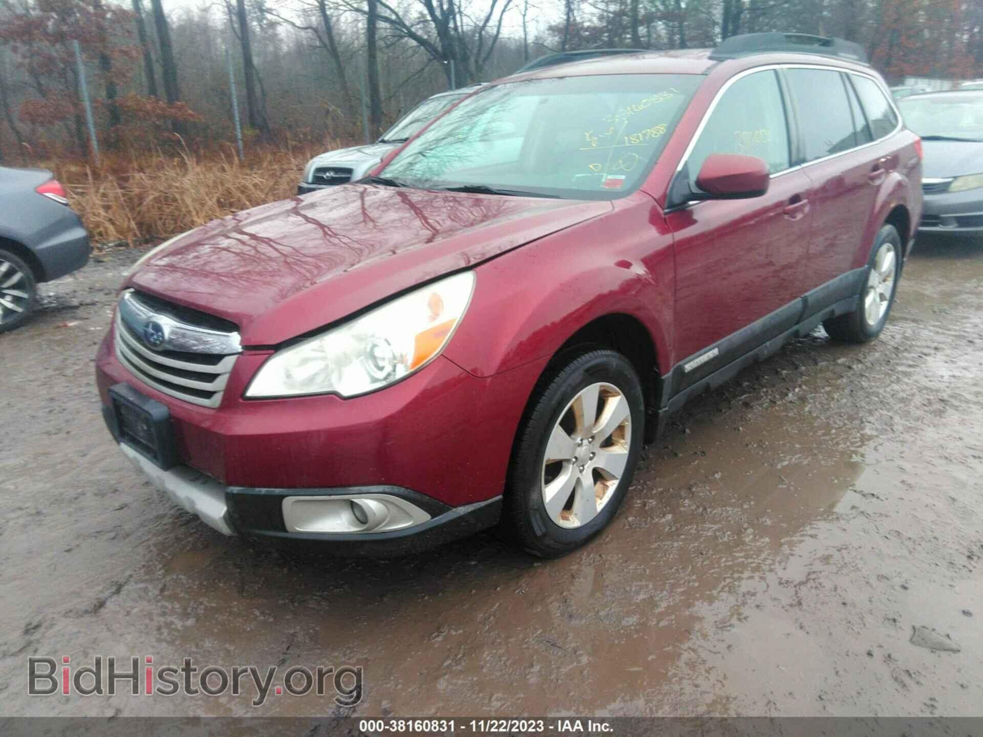 2011 SUBARU OUTBACK - VIN: 4S4BRBCC5B3384712 - Фото 2