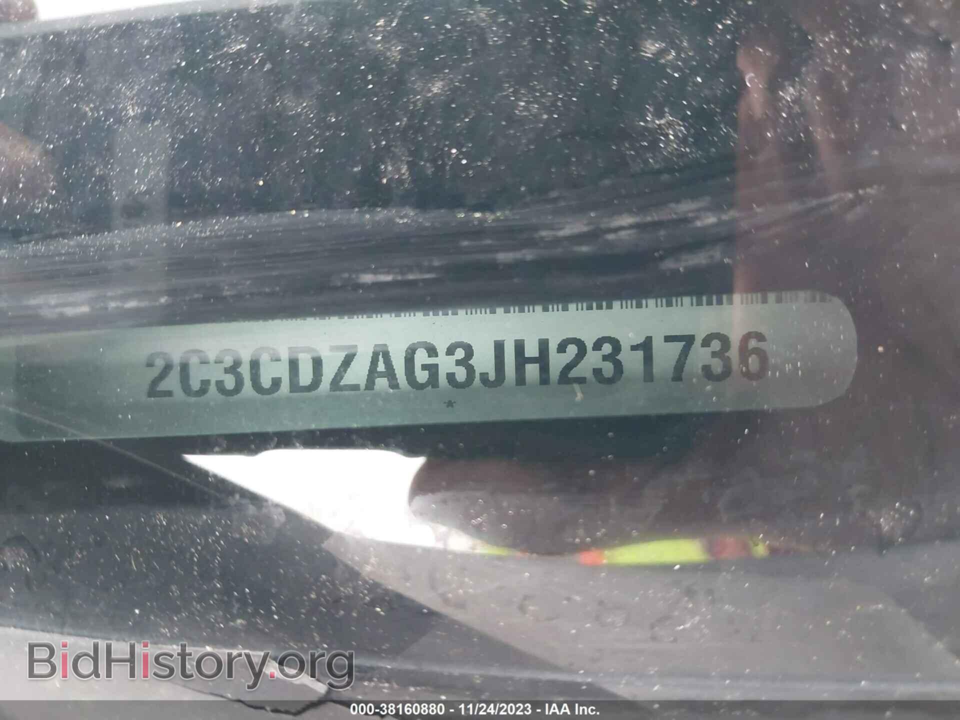 2018 DODGE CHALLENGER - VIN: 2C3CDZAG3JH231736 - Фото 9