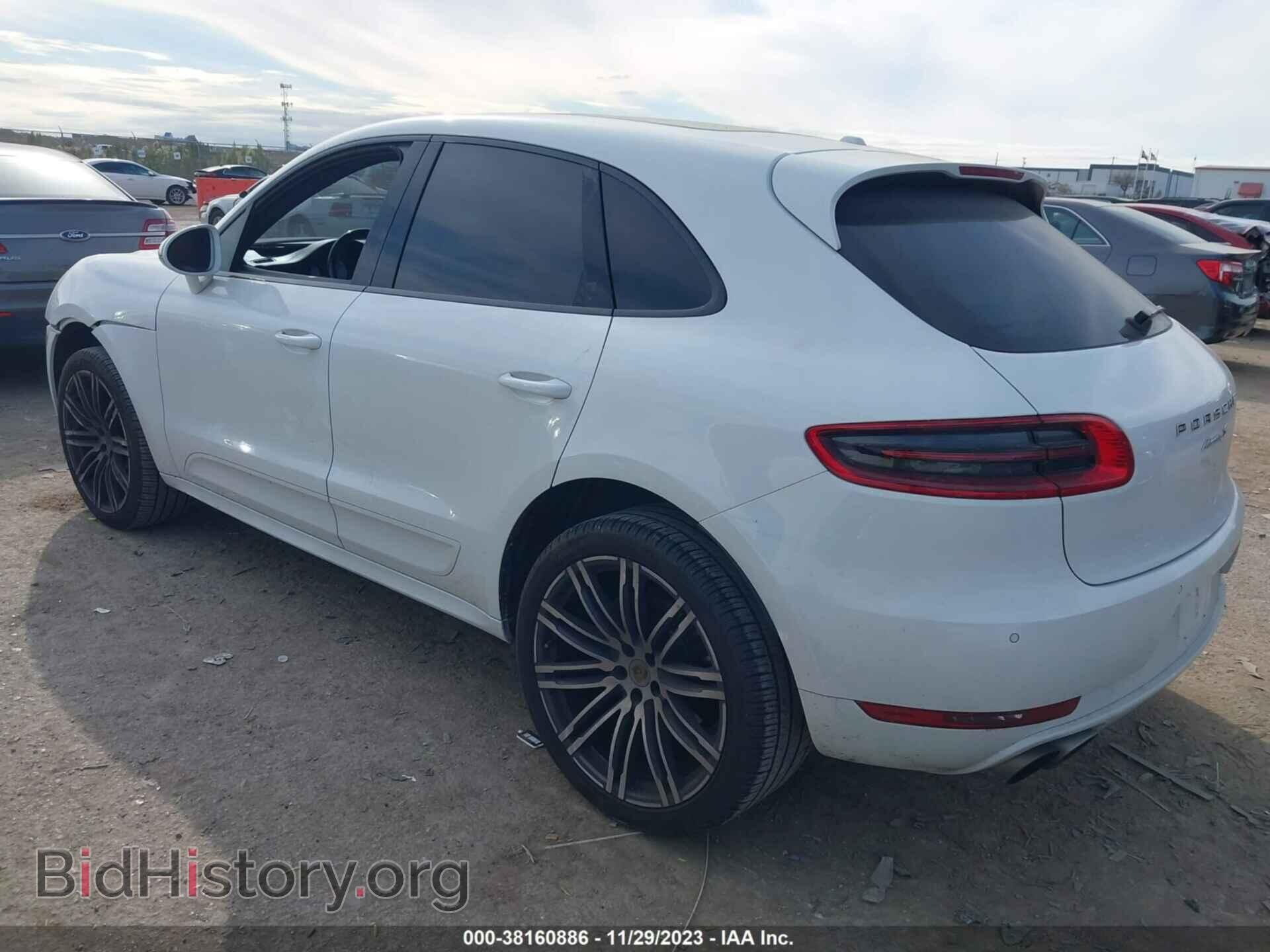 2016 PORSCHE MACAN - VIN: WP1AB2A59GLB57134 - Фото 3