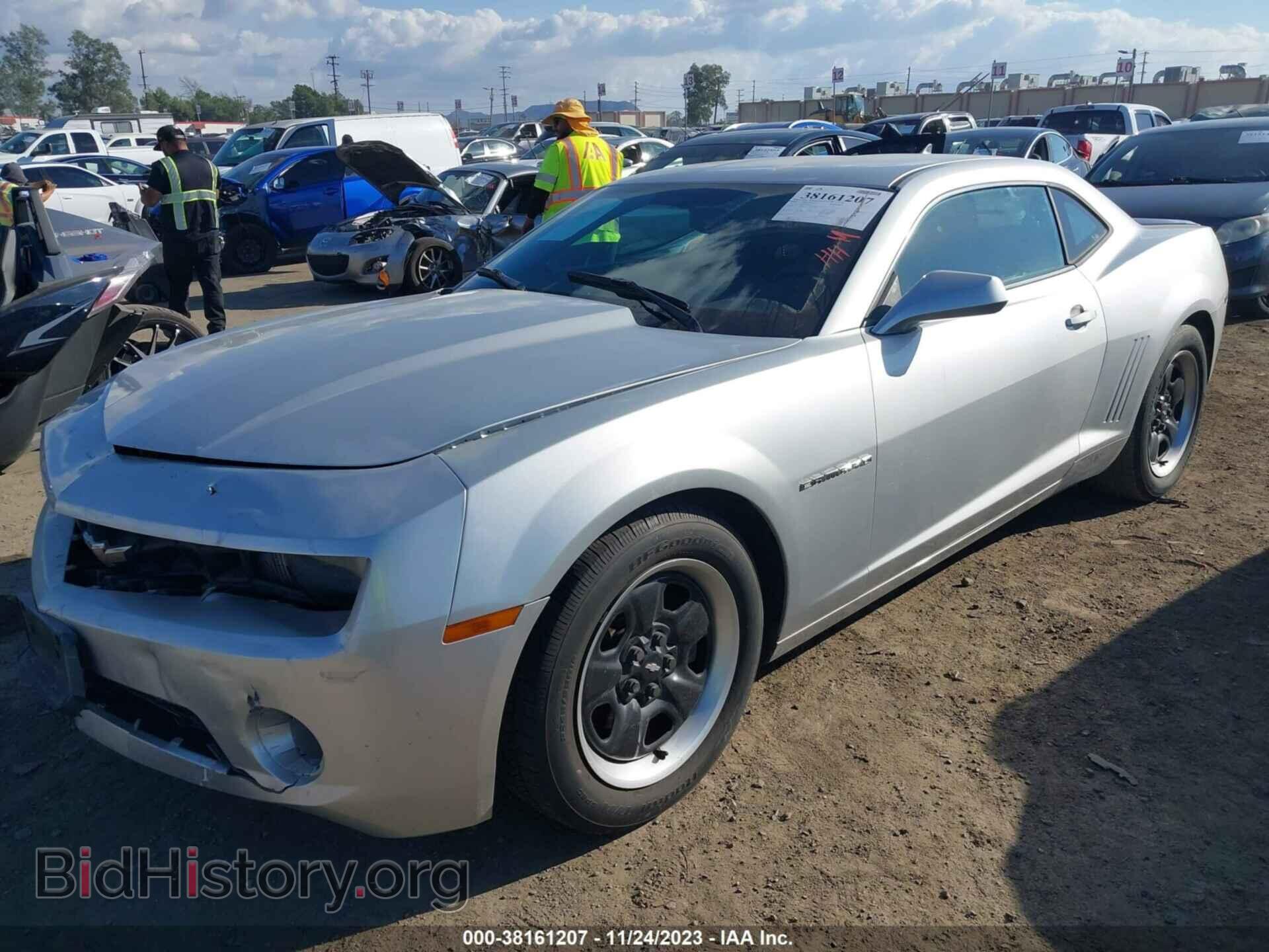 2012 CHEVROLET CAMARO - VIN: 2G1FA1E32C9185445 - Фото 3