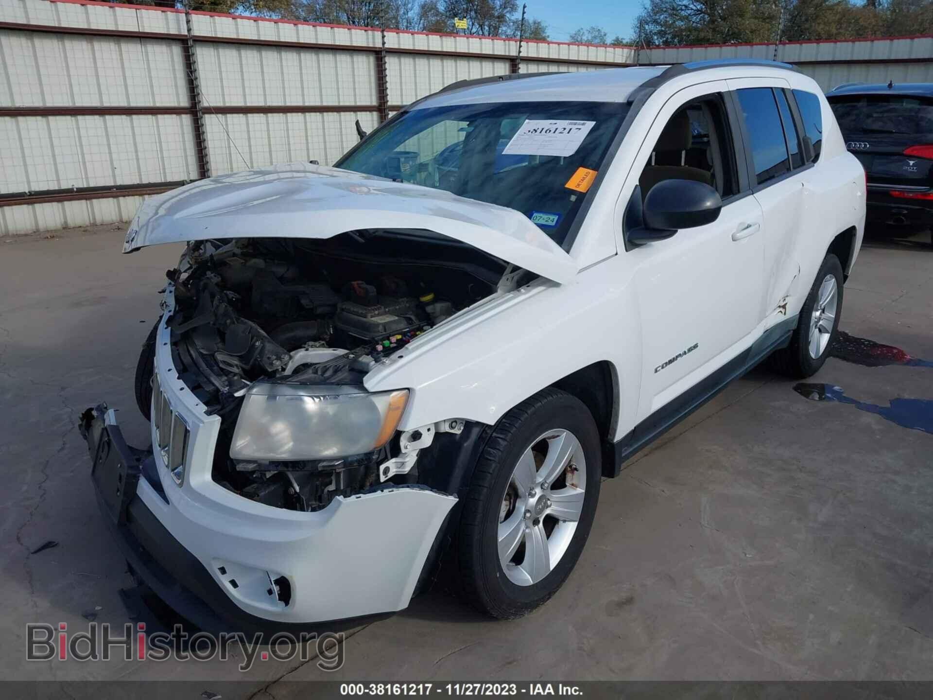 2012 JEEP COMPASS - VIN: 1C4NJCBA2CD515654 - Фото 2