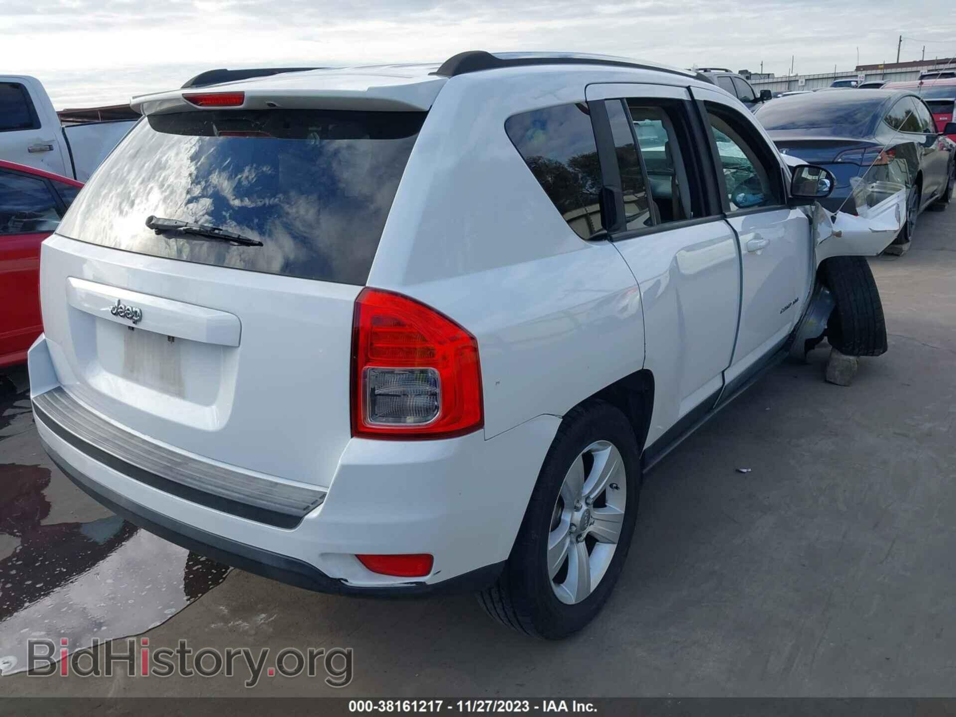 2012 JEEP COMPASS - VIN: 1C4NJCBA2CD515654 - Фото 4