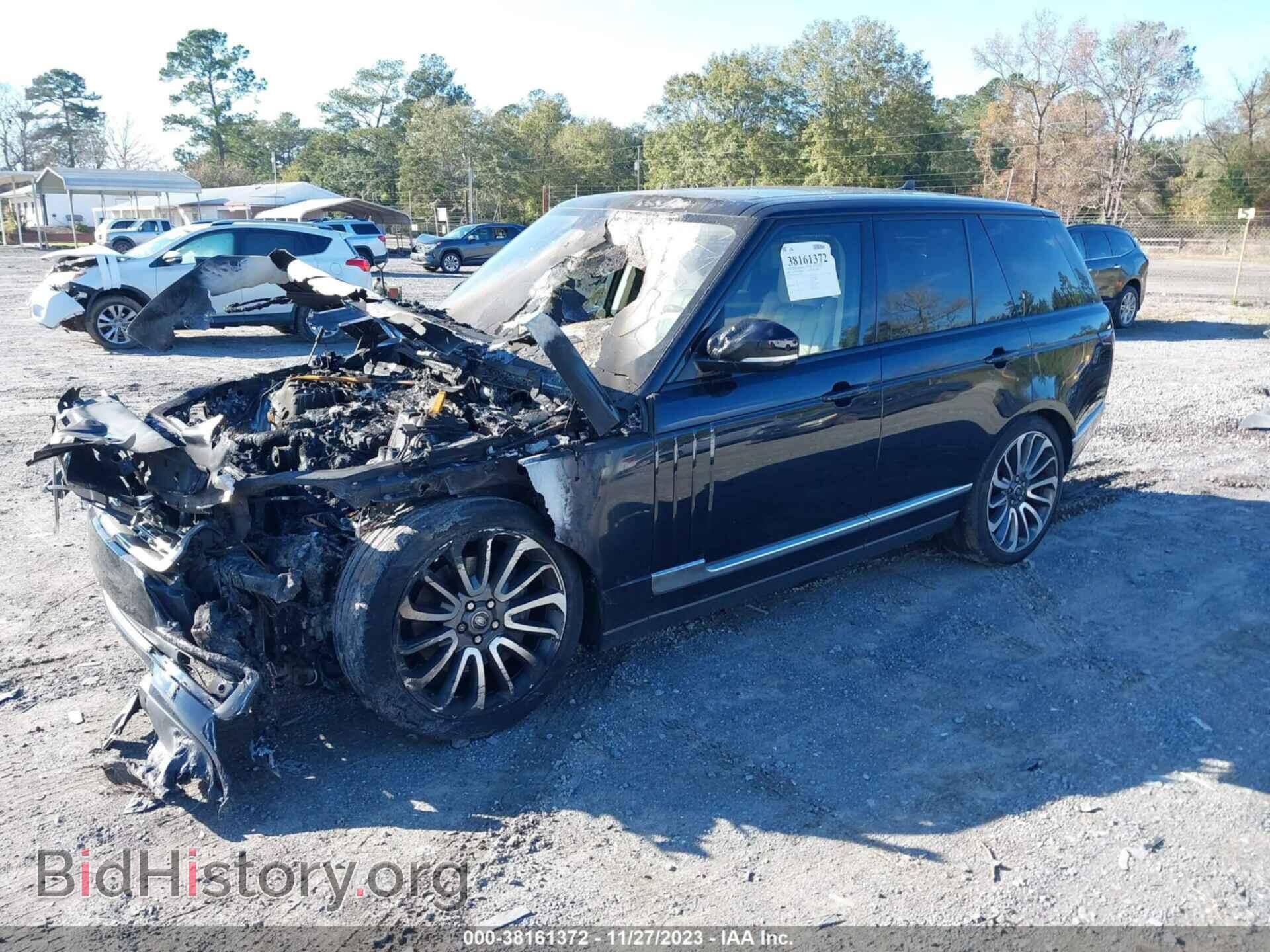 2016 LAND ROVER RANGE ROVER - VIN: SALGS2EFXGA277852 - Фото 2
