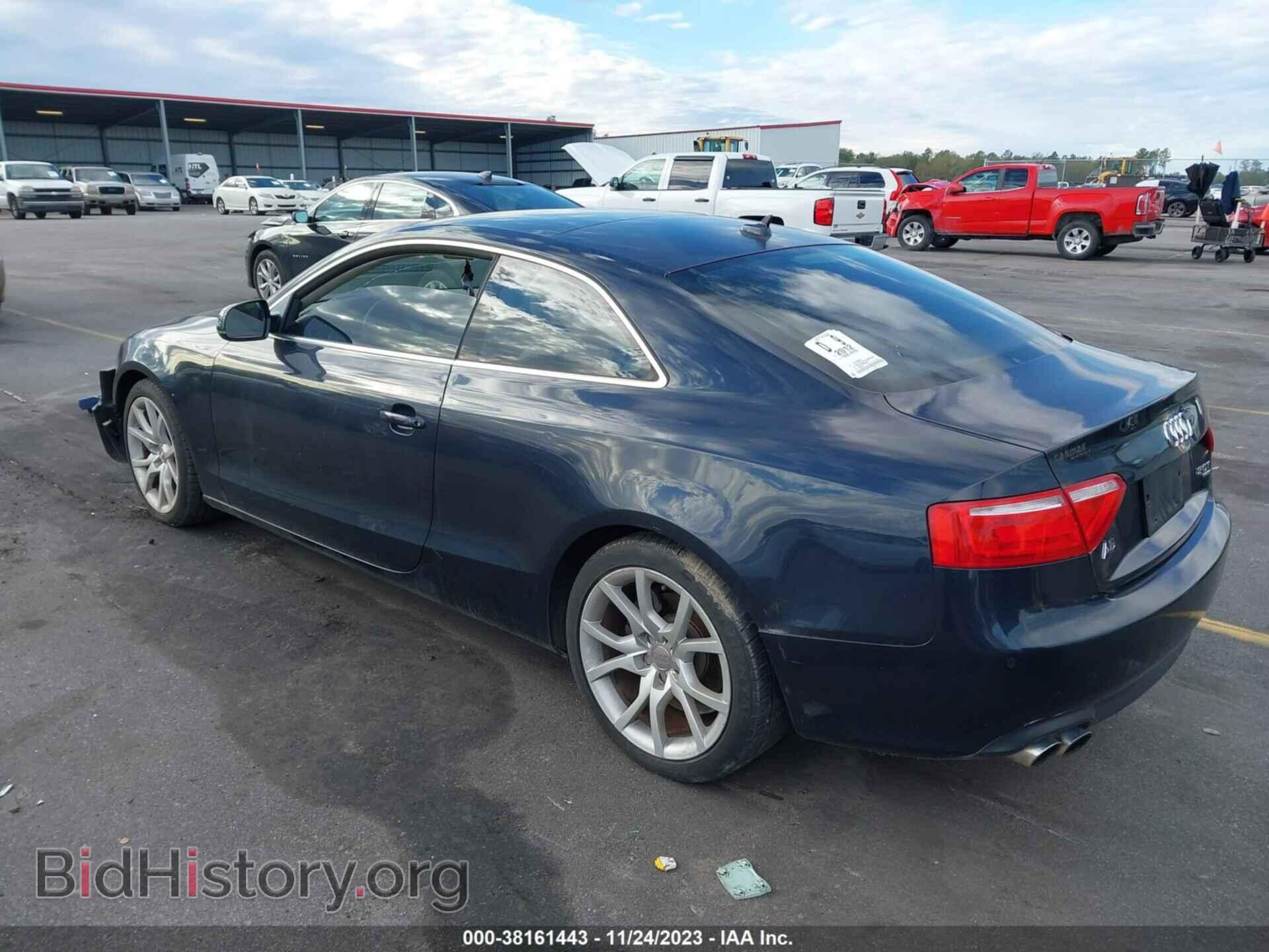 2012 AUDI A5 - VIN: WAUCFAFR7CA045486 - Photo 3