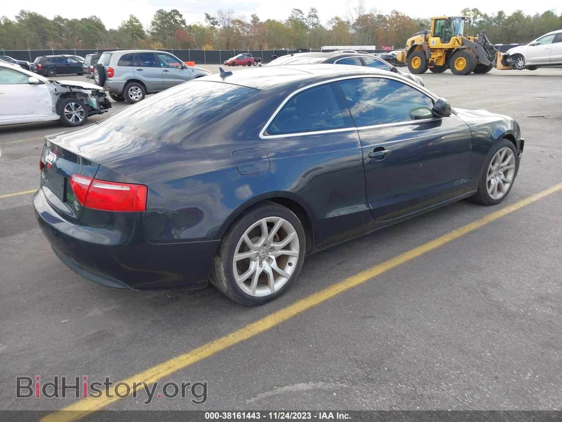 2012 AUDI A5 - VIN: WAUCFAFR7CA045486 - Photo 4