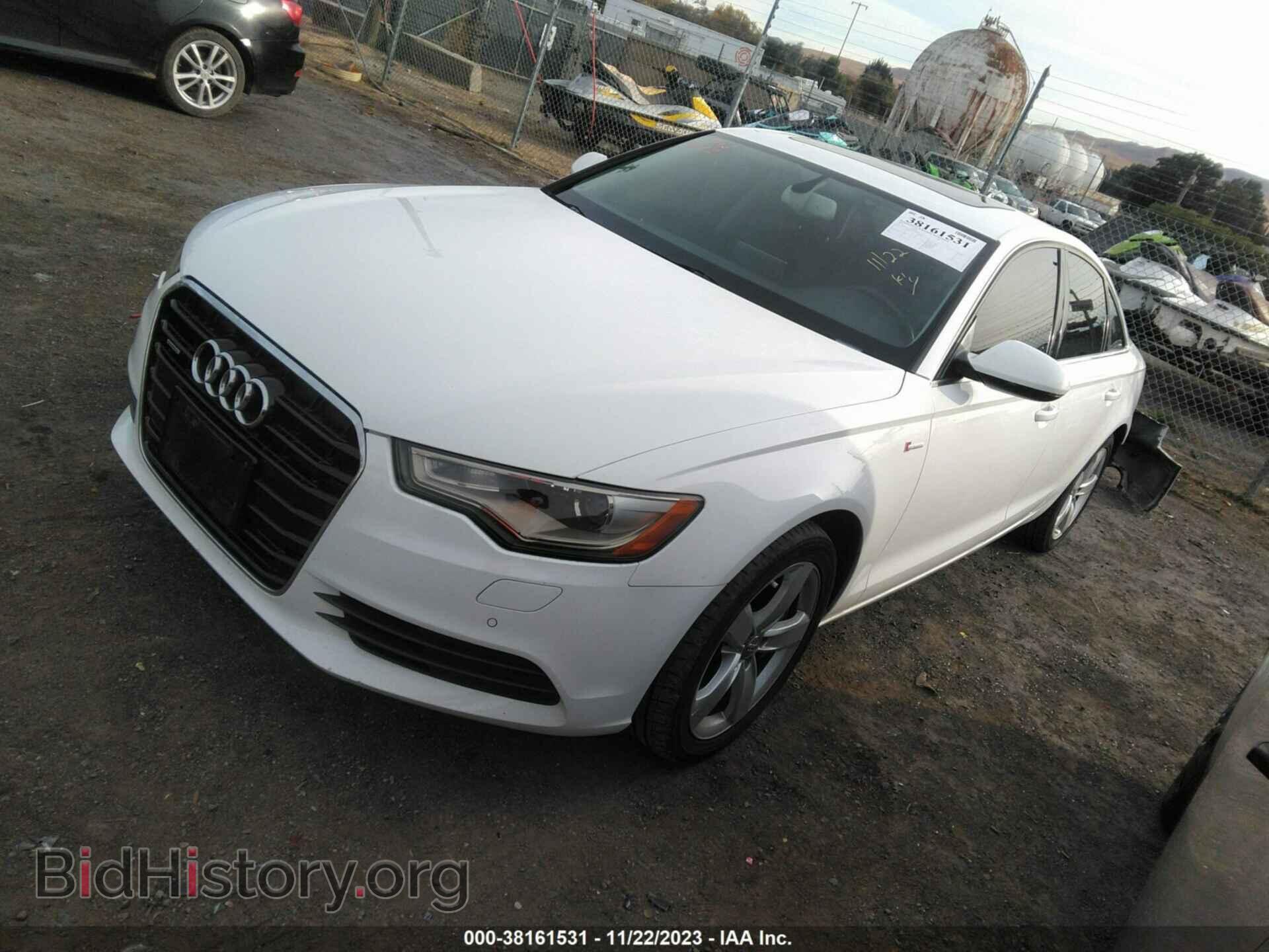 2012 AUDI A6 - VIN: WAUGGAFC1CN081502 - Фото 2
