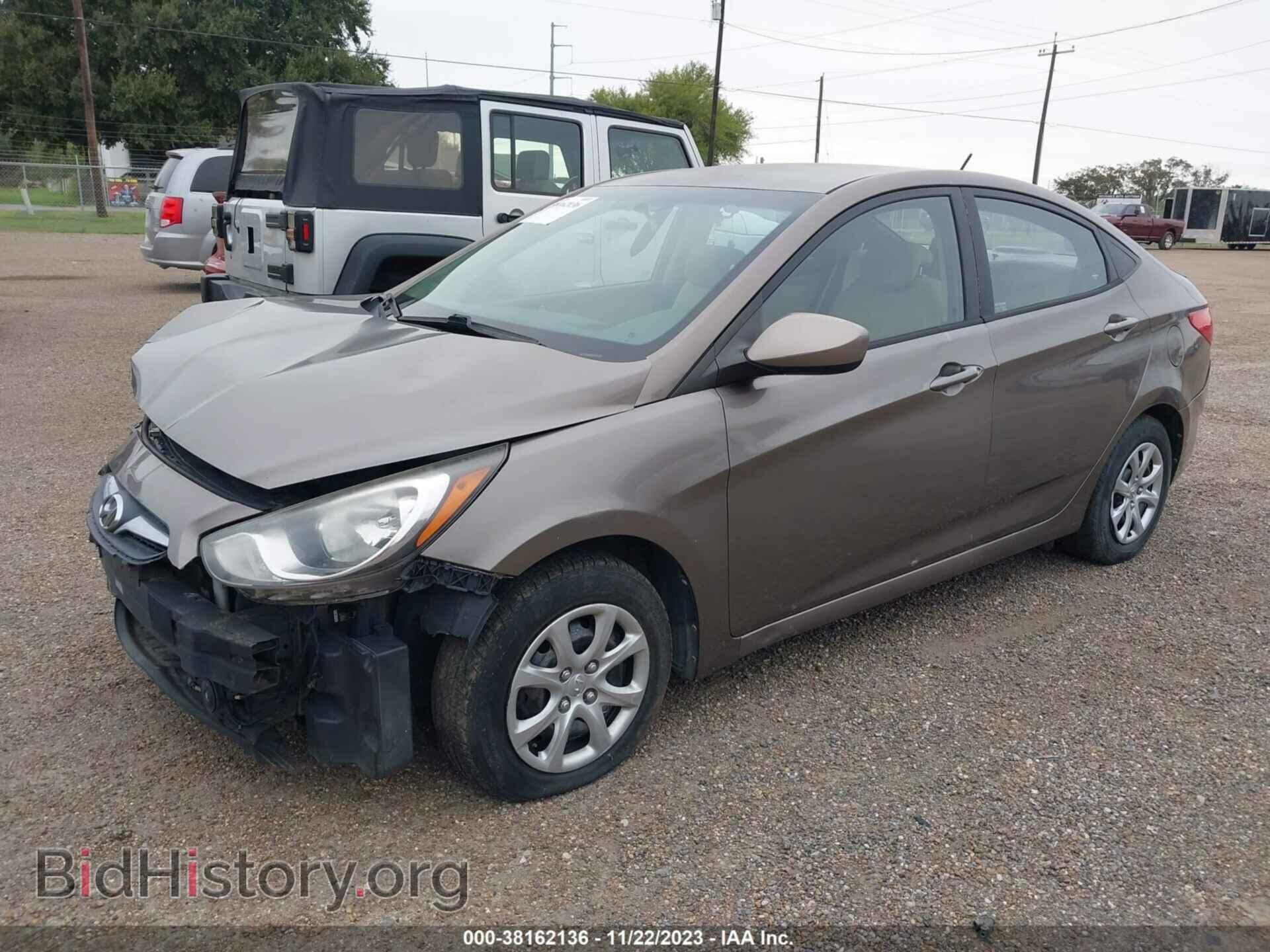 2014 HYUNDAI ACCENT - VIN: KMHCT4AE3EU682809 - Фото 2