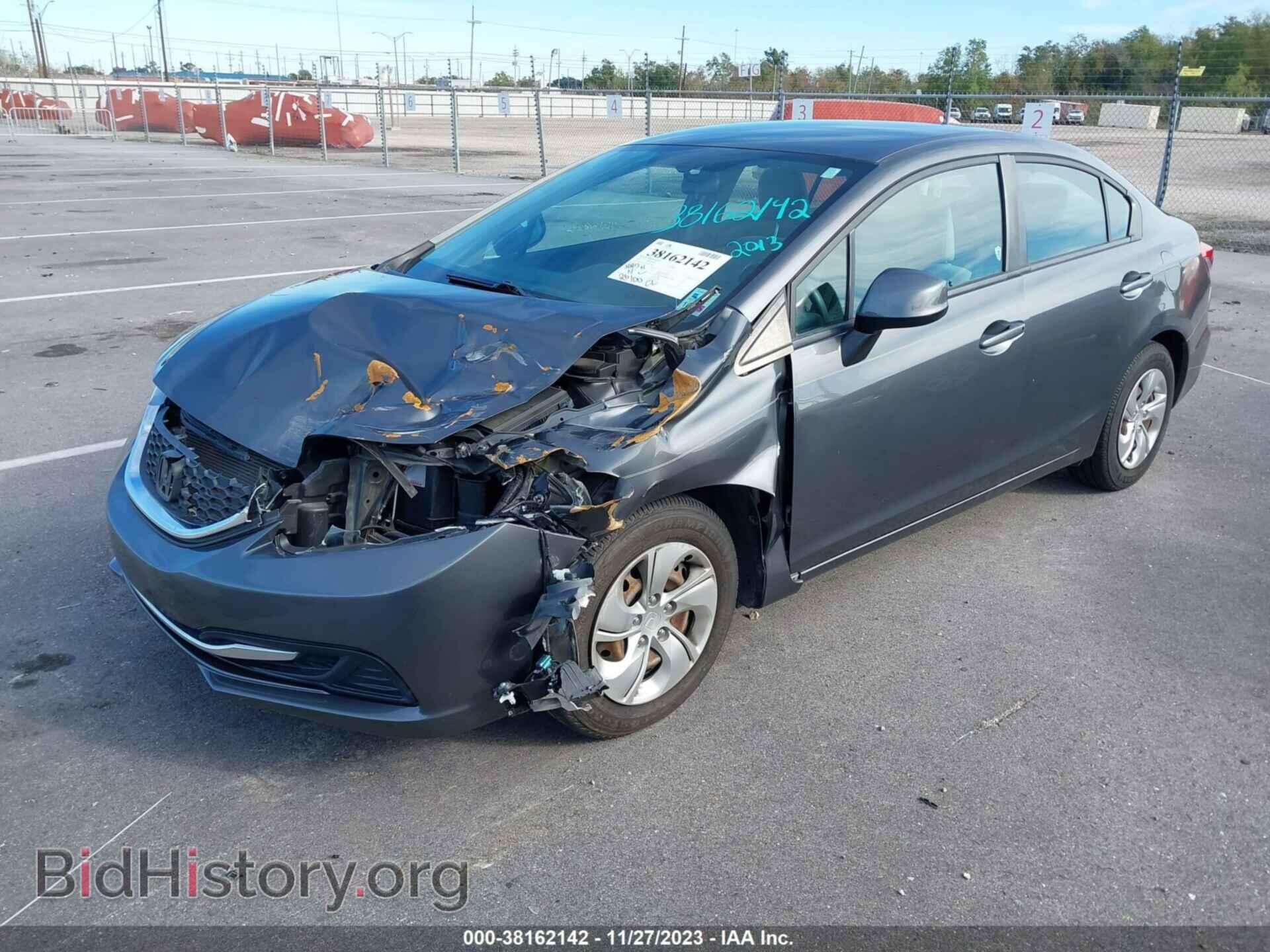 2013 HONDA CIVIC - VIN: 2HGFB2F5XDH575244 - Фото 2