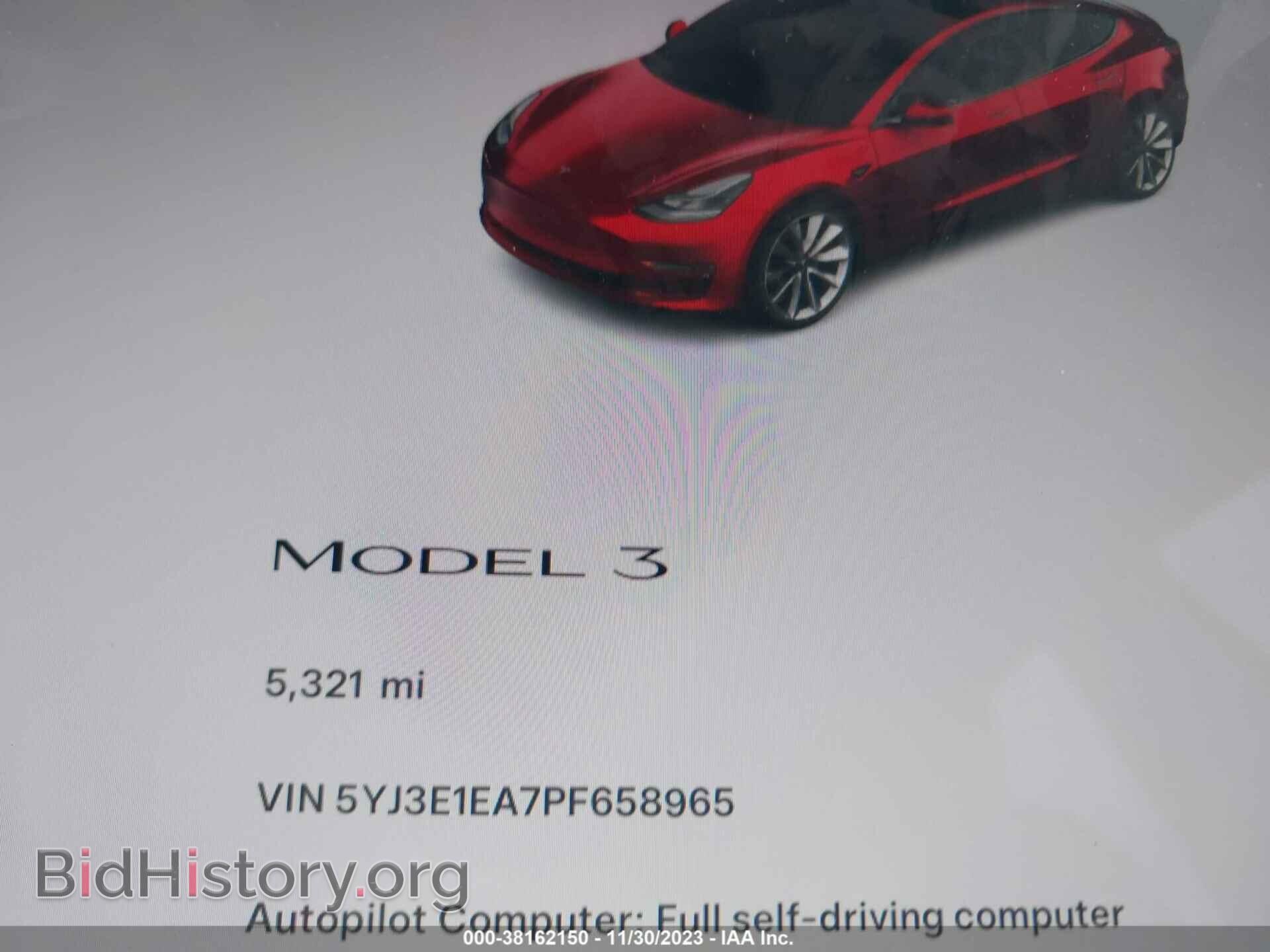 2023 TESLA MODEL 3 - VIN: 5YJ3E1EA7PF658965 - Фото 7