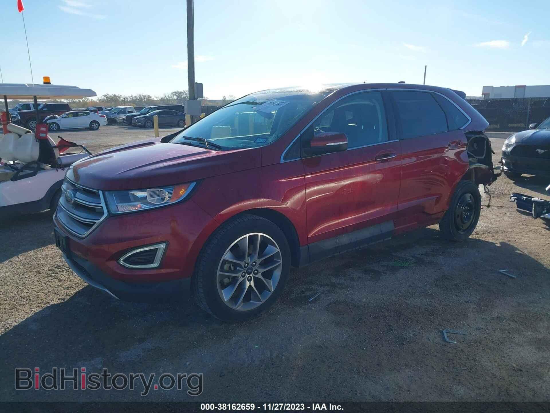 2018 FORD EDGE - VIN: 2FMPK3K86JBB51272 - Фото 2