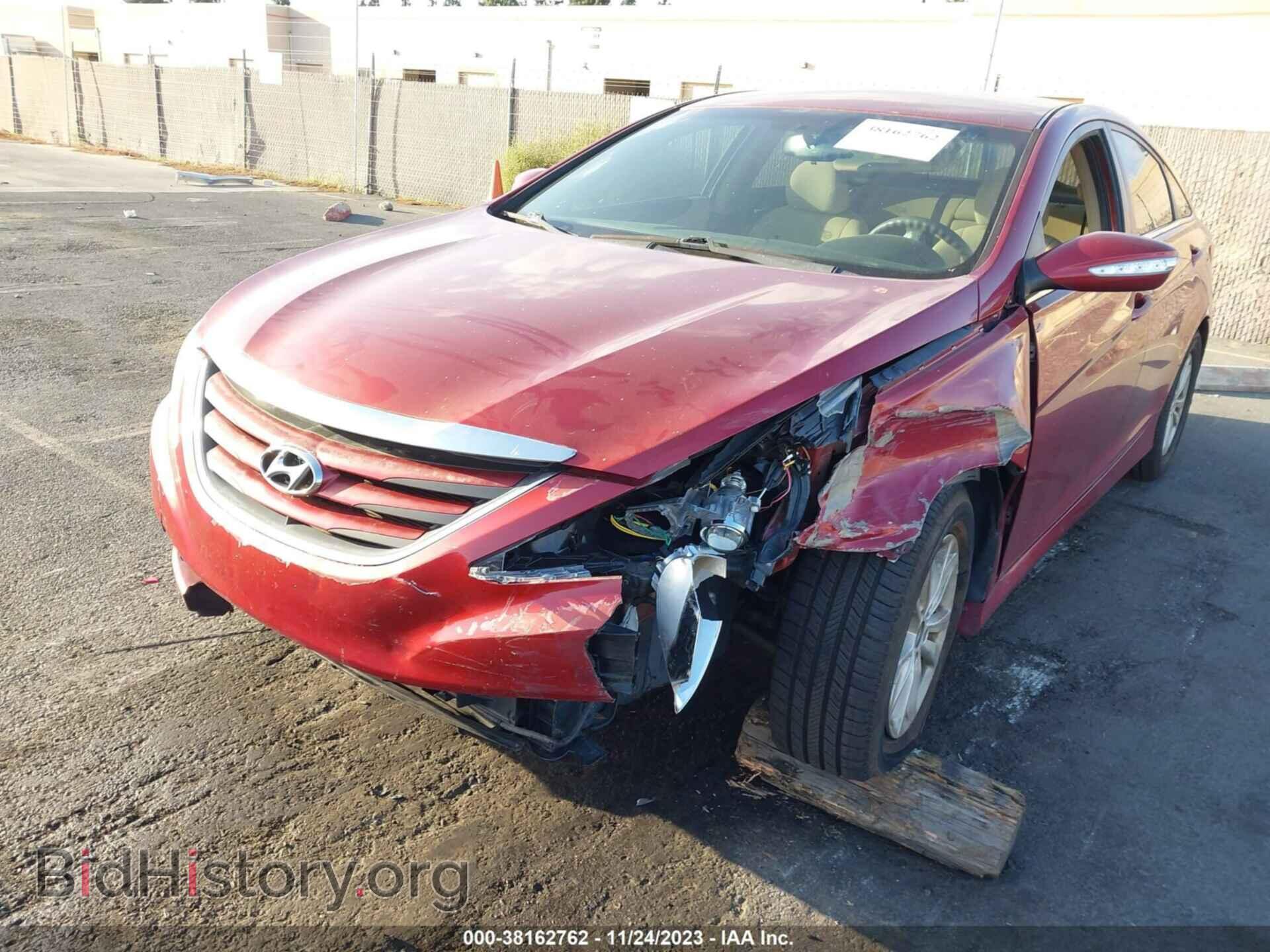 2014 HYUNDAI SONATA - VIN: 5NPEB4AC3EH828652 - Photo 2