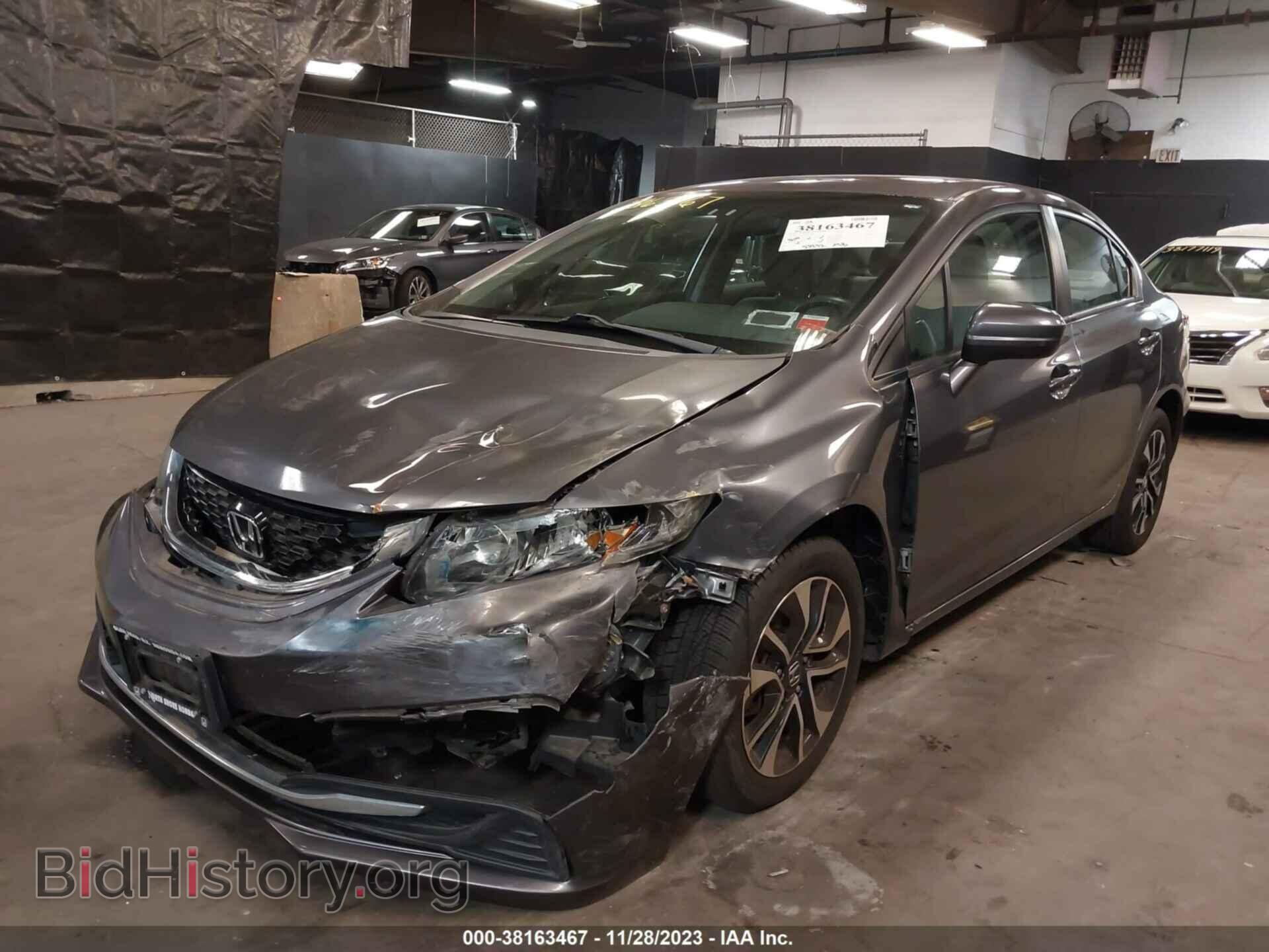 2014 HONDA CIVIC - VIN: 2HGFB2F84EH558080 - Фото 2