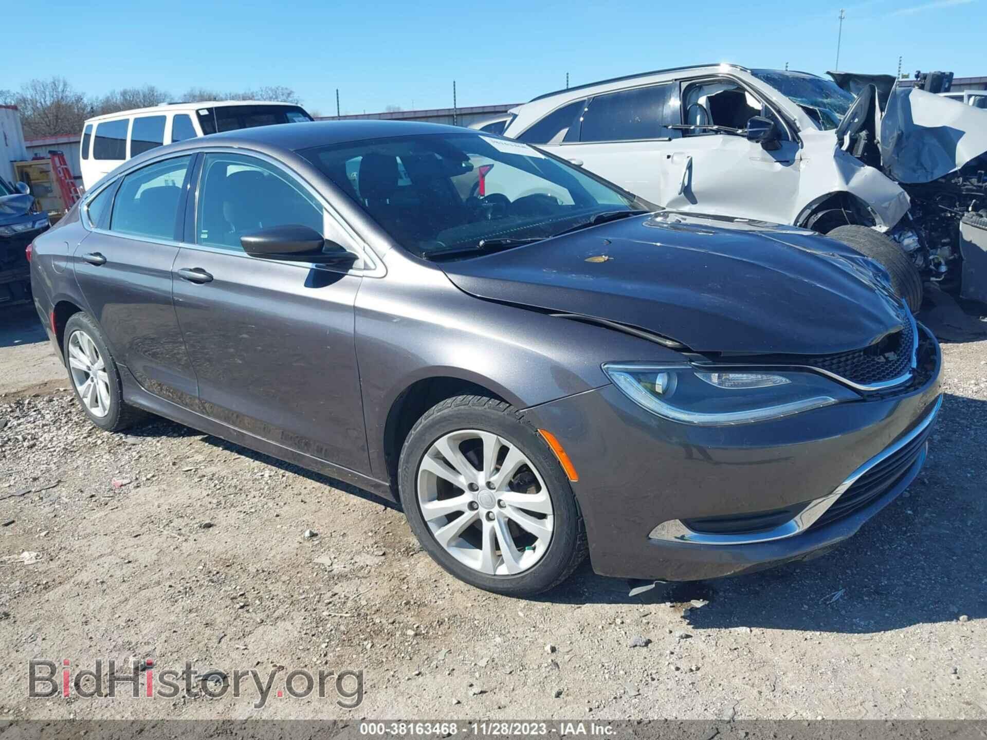 Фотография 1C3CCCAB9GN131743 - CHRYSLER 200 2016
