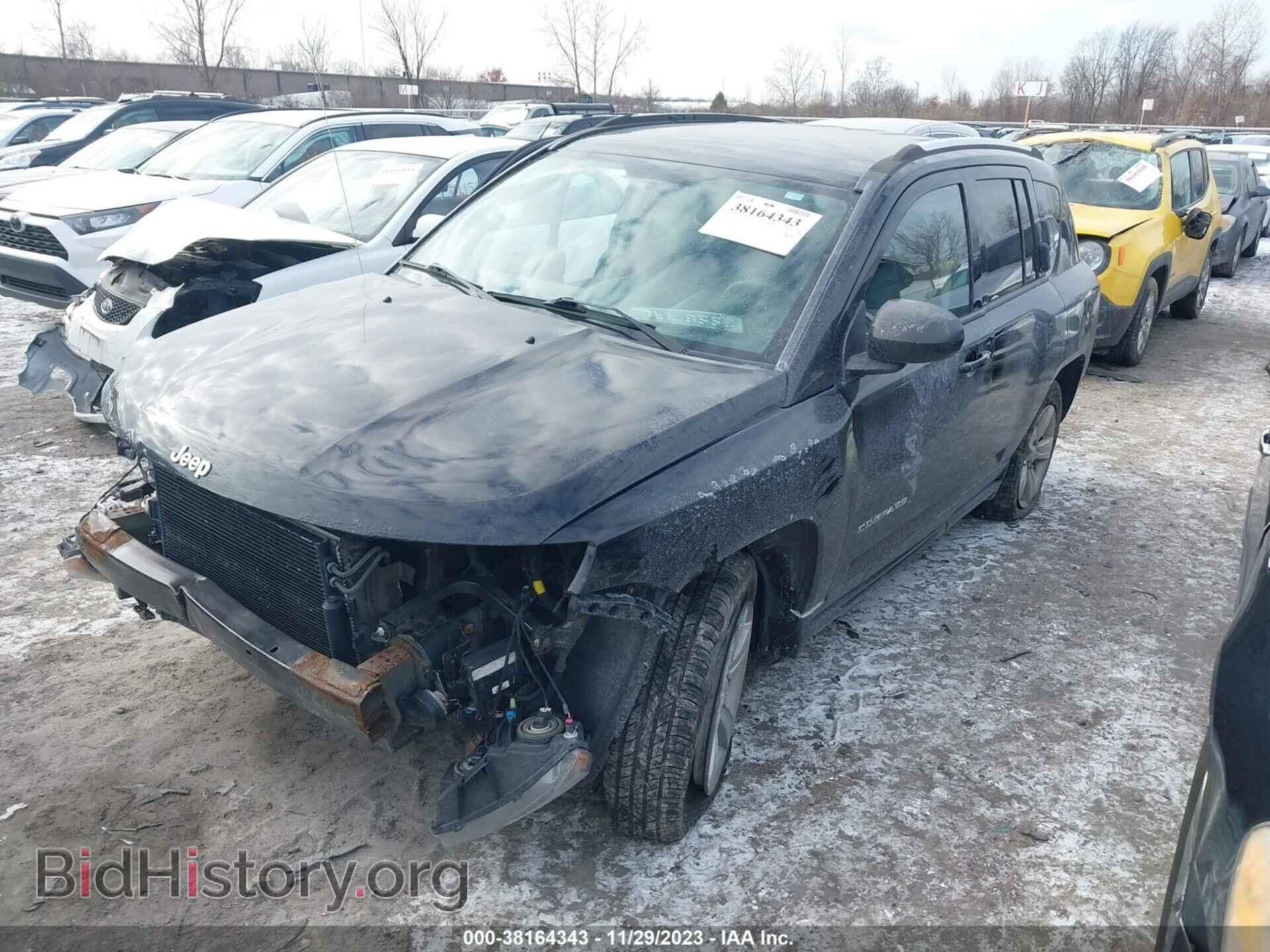 2014 JEEP COMPASS - VIN: 1C4NJDBB6ED728091 - Фото 2