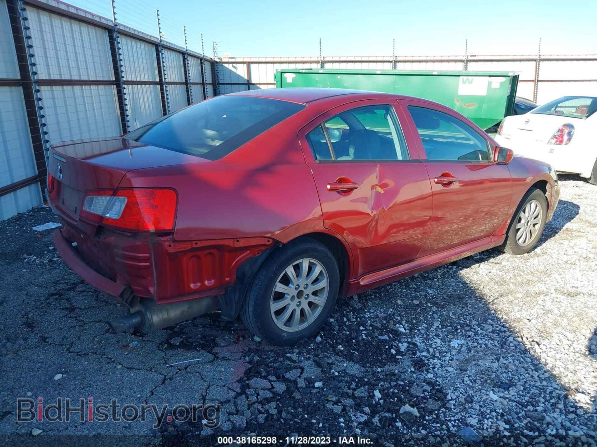 2010 MITSUBISHI GALANT - VIN: 4A32B2FFXAE016671 - Фото 4