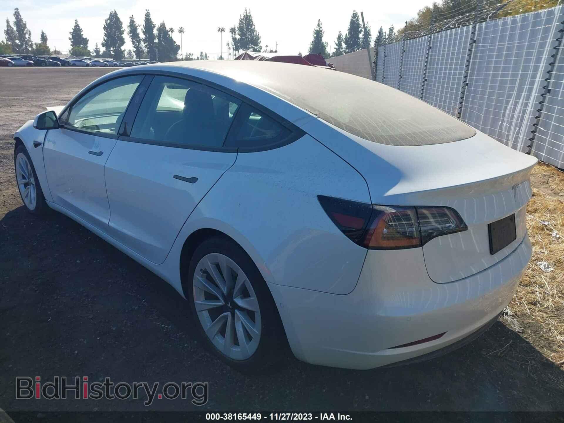2021 TESLA MODEL 3 - VIN: 5YJ3E1EA1MF878470 - Photo 3