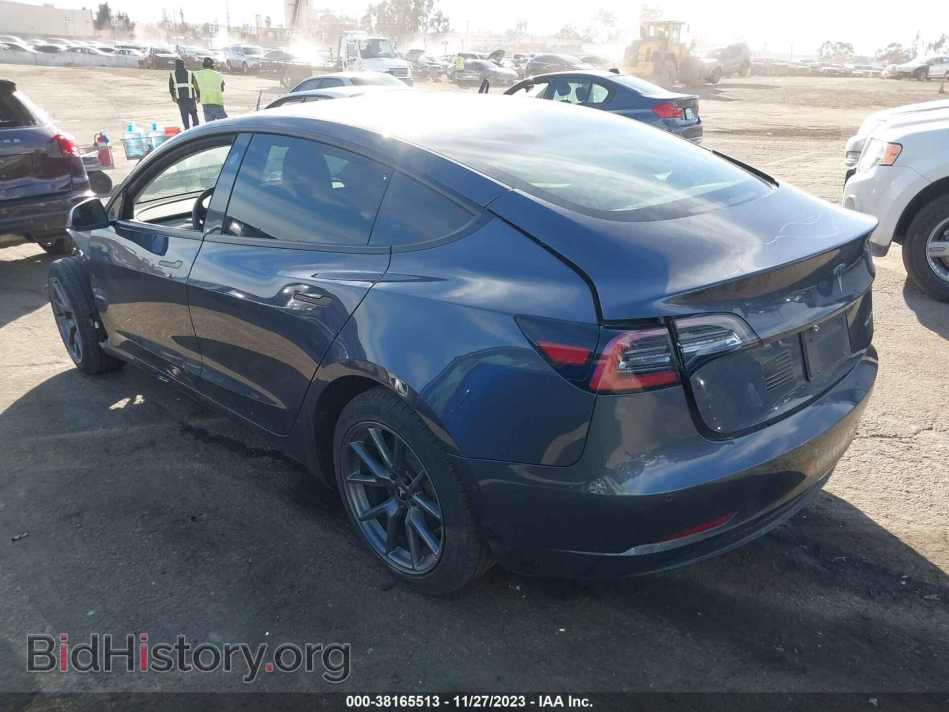 2022 TESLA MODEL 3 - VIN: 5YJ3E1EB3NF237637 - Фото 3