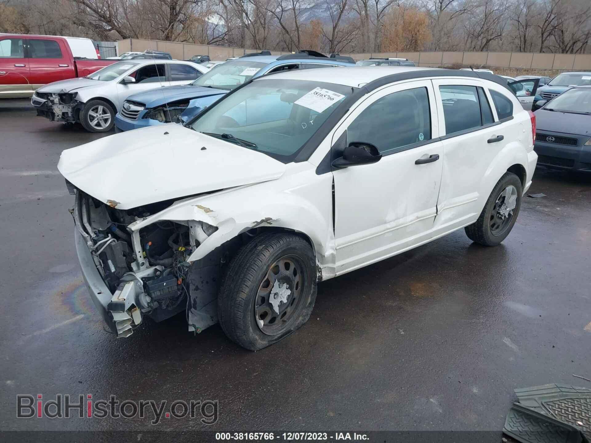 2007 DODGE CALIBER - VIN: 1B3HB48B47D520619 - Фото 2