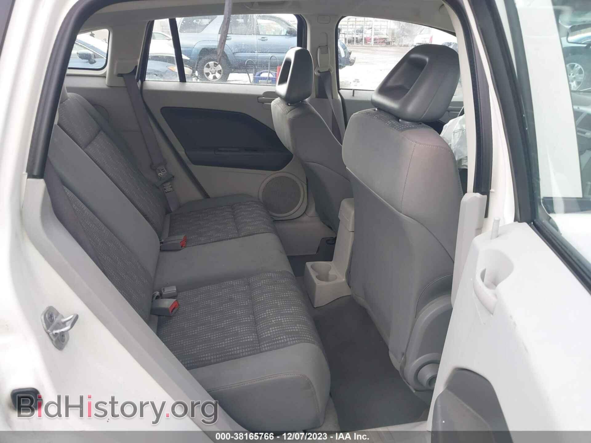 2007 DODGE CALIBER - VIN: 1B3HB48B47D520619 - Фото 8