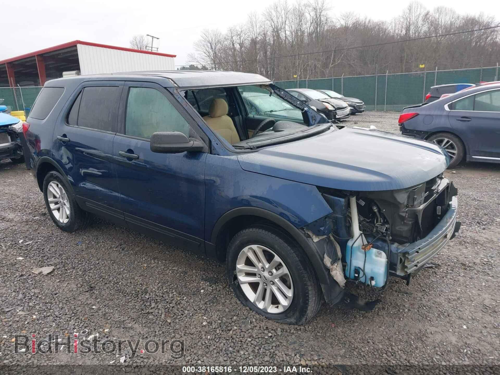 Фотография 1FM5K8B84GGC32177 - FORD EXPLORER 2016