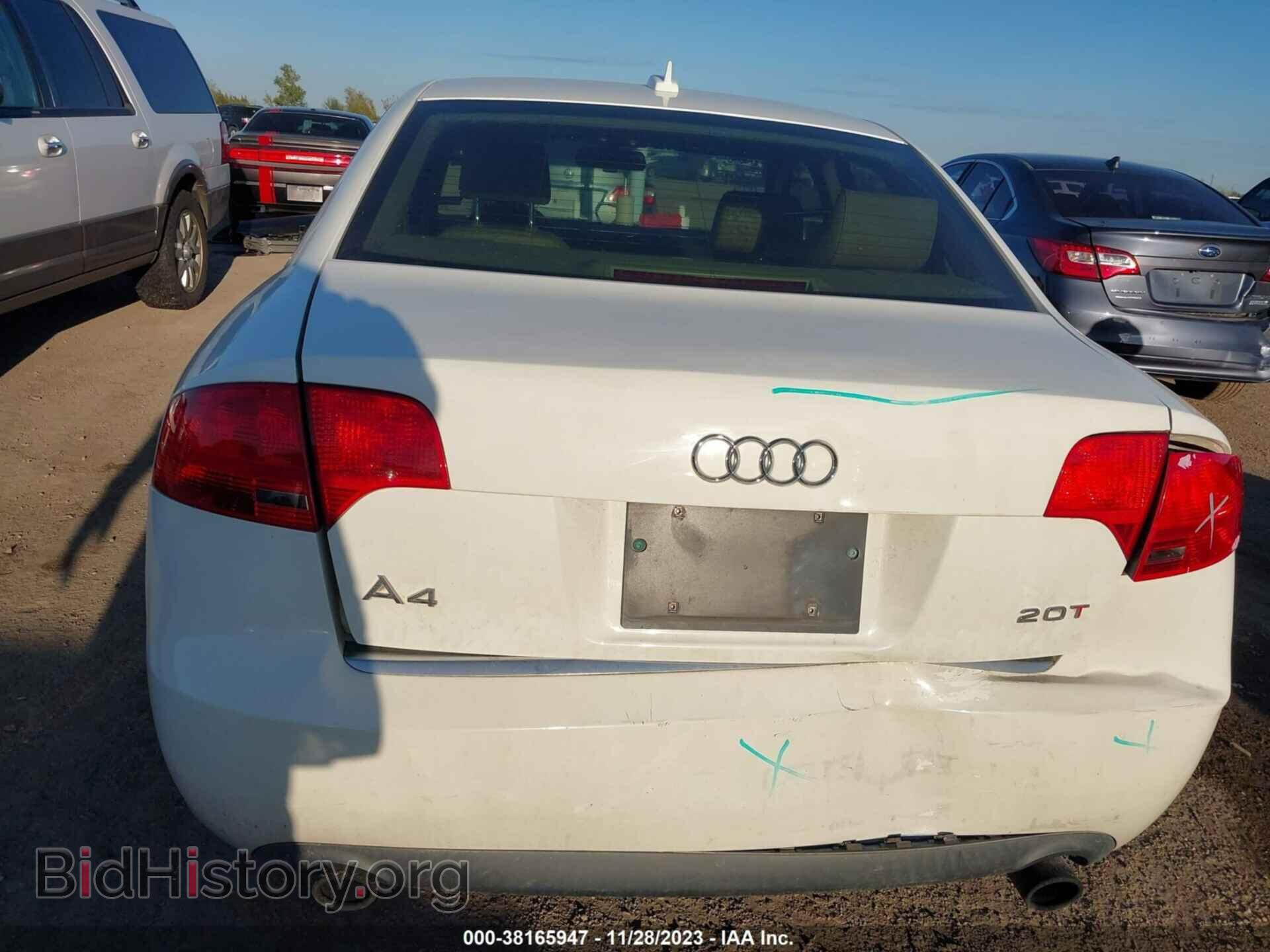 2006 AUDI A4 - VIN: WAUAF78E06A183167 - Фото 6